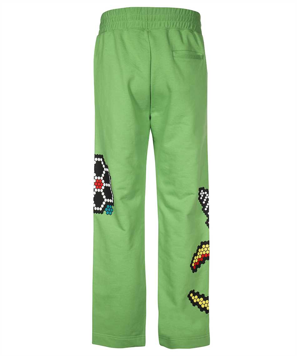Shop Gcds Logo Print Sweatpants In Green