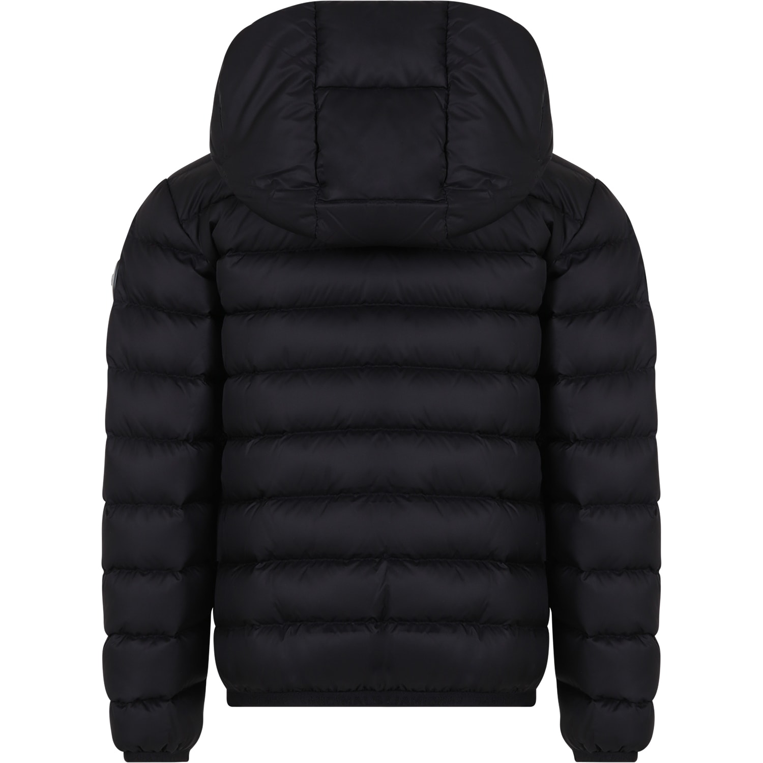 Colmar Black Down Jacket For Boy In Black