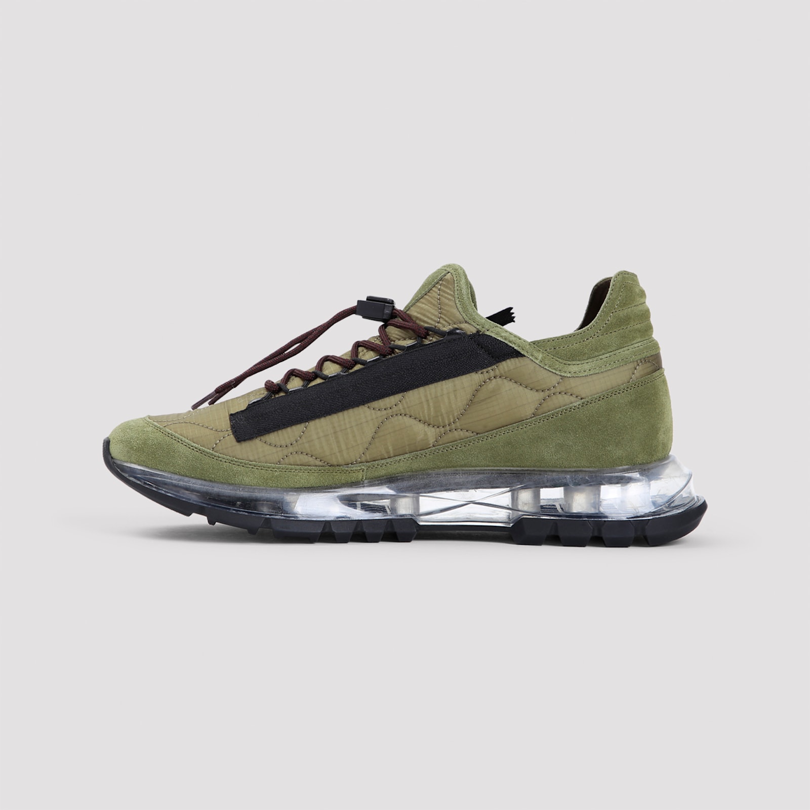 Shop Givenchy Spectre Runner In Khaki Black