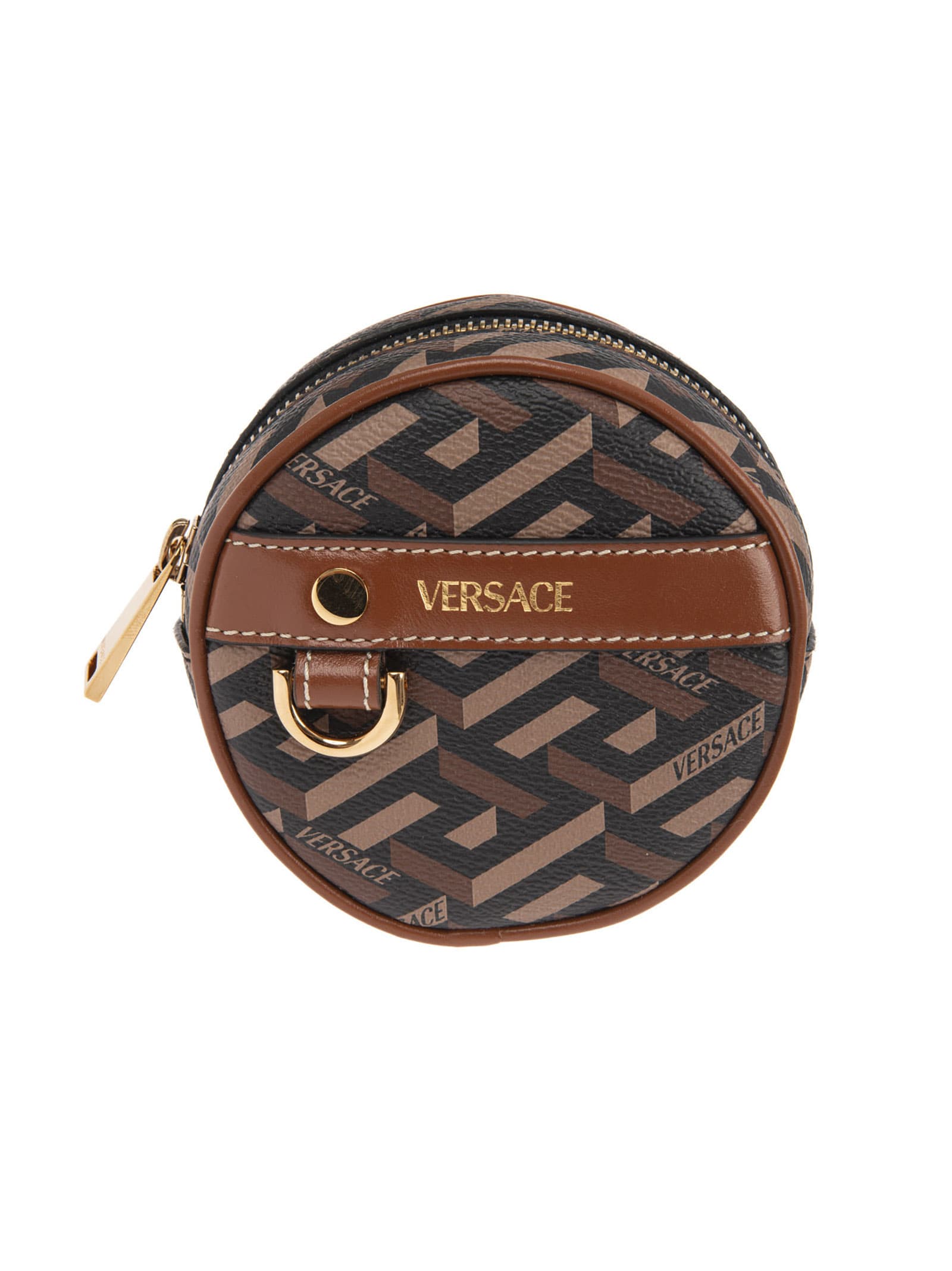 Versace Coated Canvas Pouch