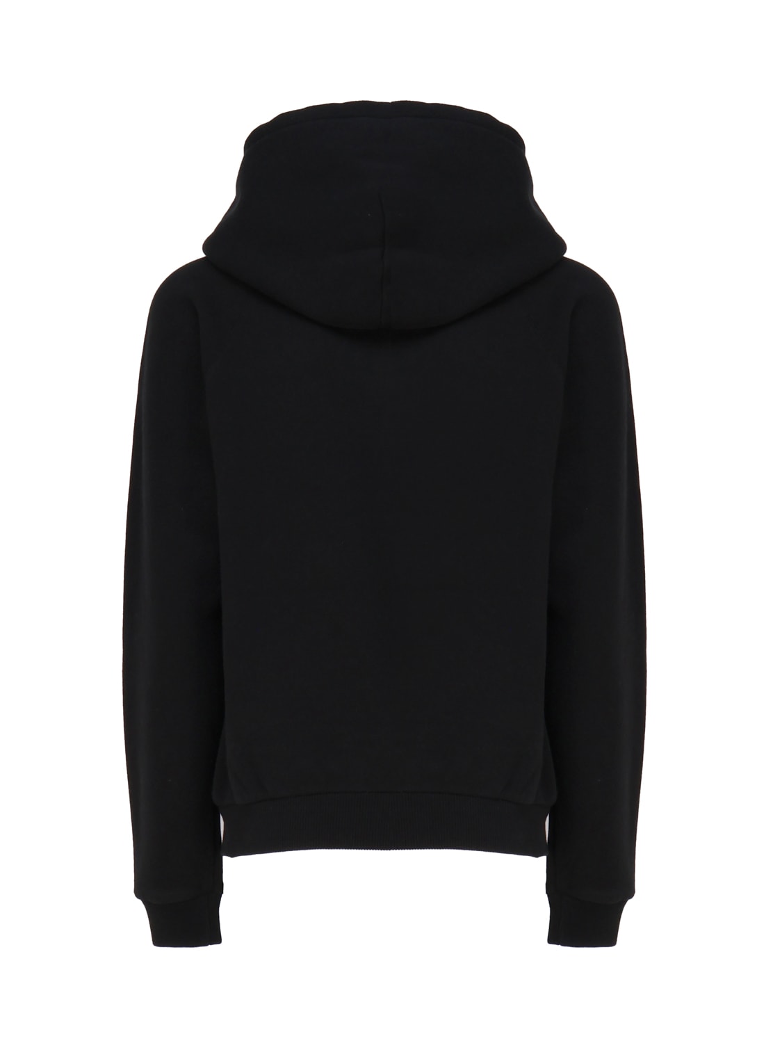 Polo Ralph Lauren Drawstring Hood Kangaroo Pocket Sweatshirt In Poloblack