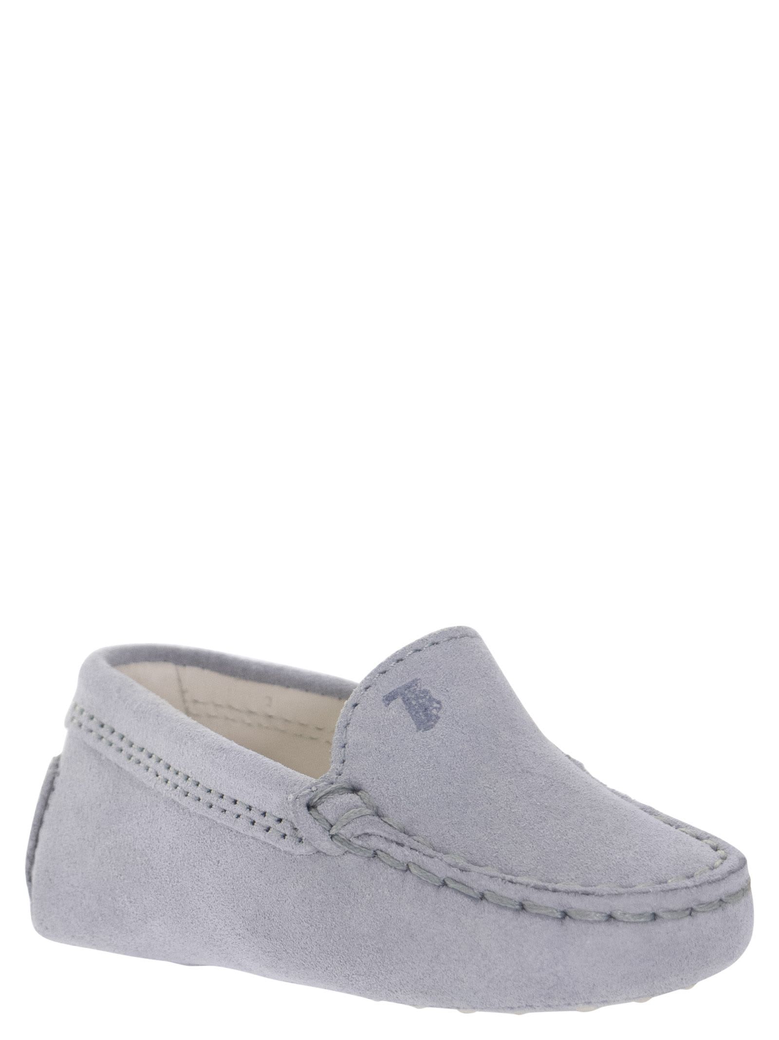 TOD'S GOMMINO SUEDE LOAFER 