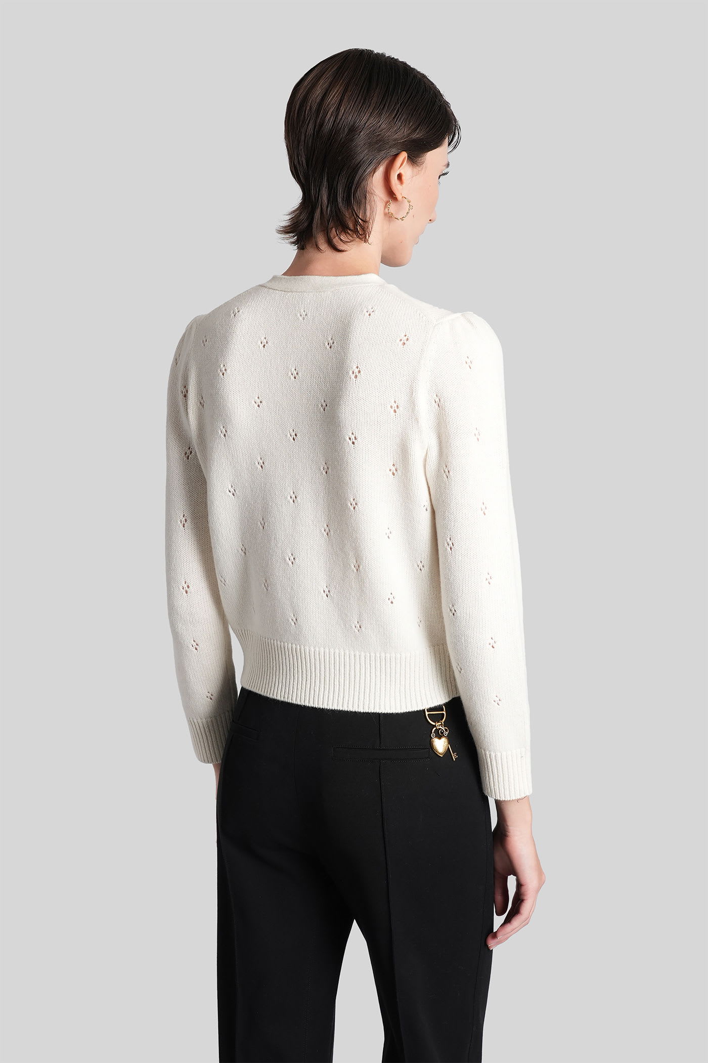 Chloé Chloe Women Wool And Cashmere Sweater In White