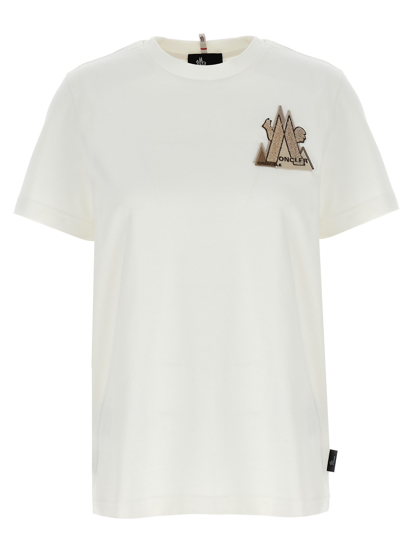 MONCLER LOGO PATCH T-SHIRT 