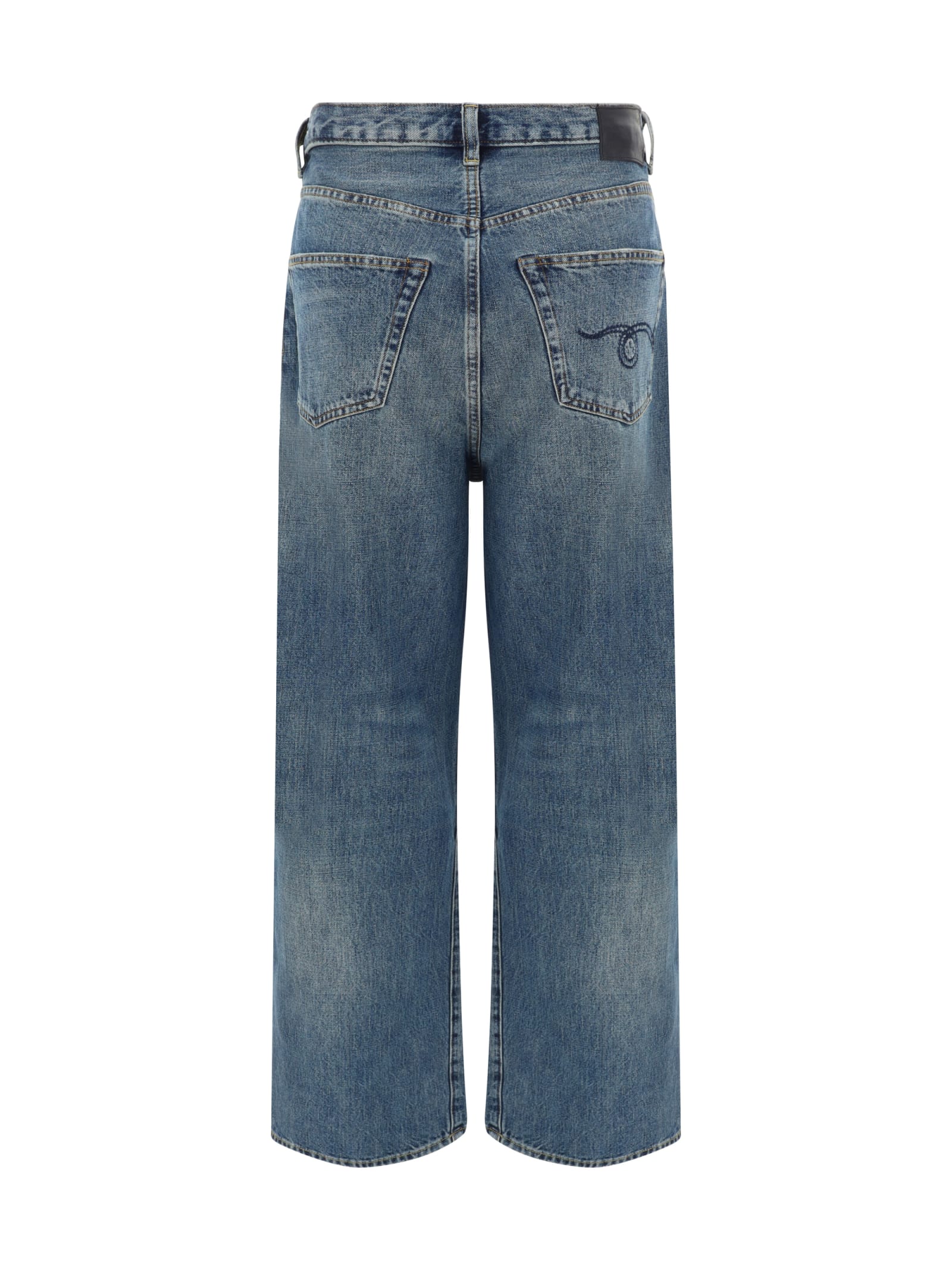 Shop R13 Jeans In Dawson Blue