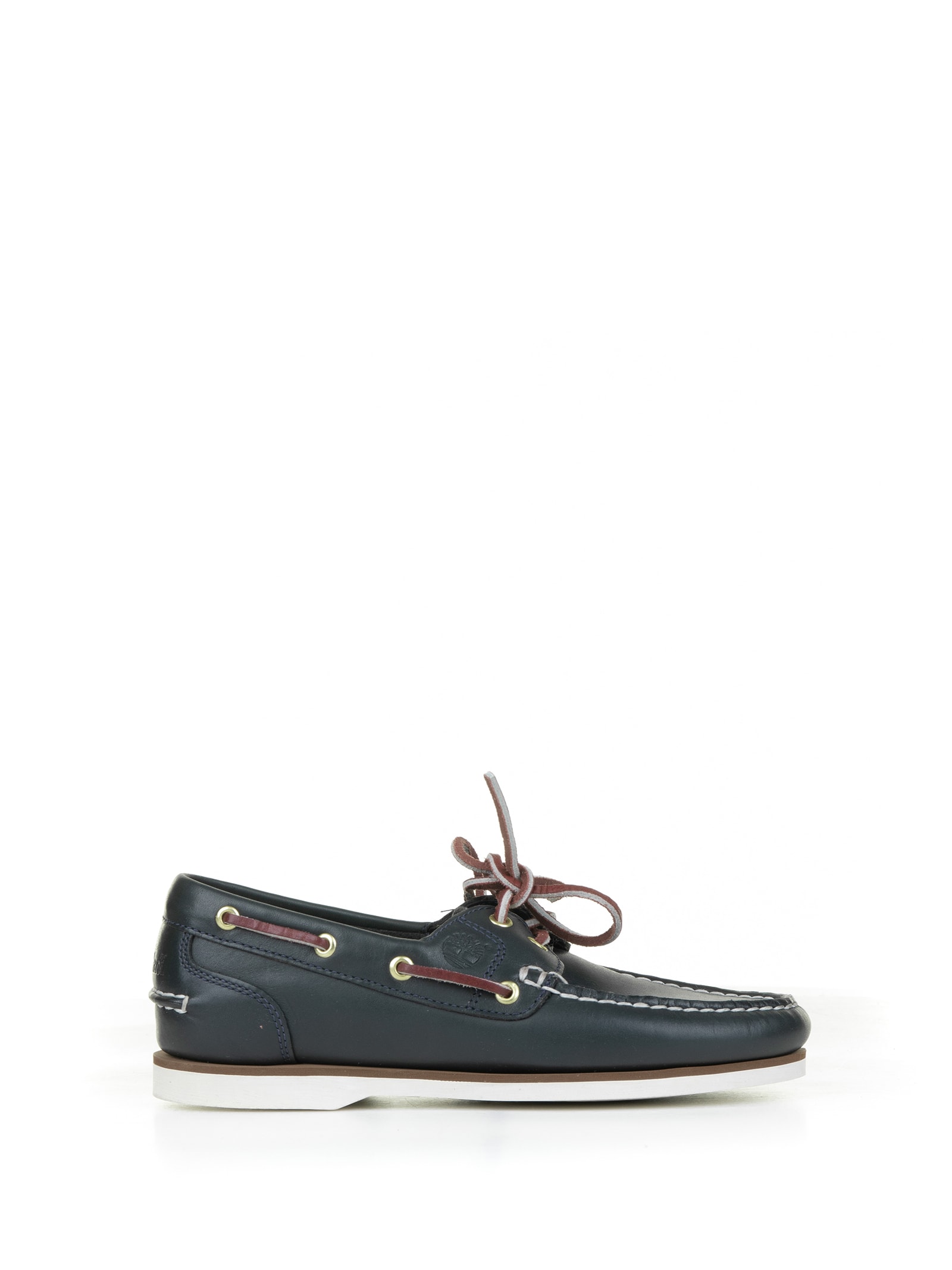 Timberland Blue Leather Boat Loafer