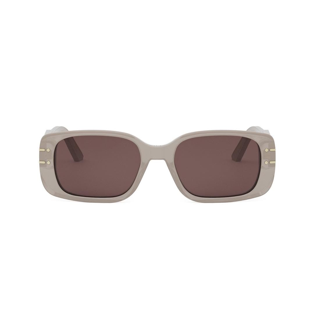 Shop Dior Sunglasses In Beige/marrone