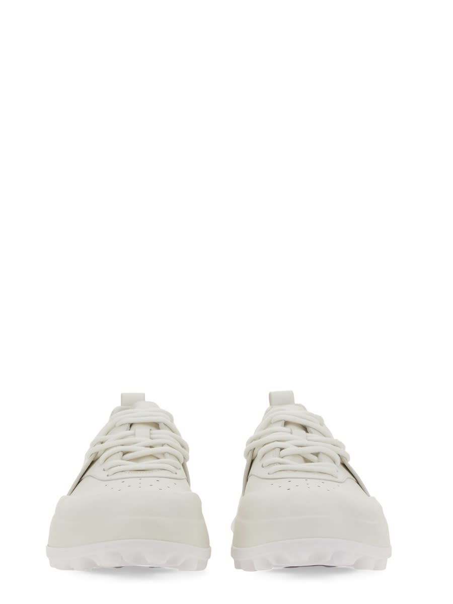 Shop Jil Sander Sneaker Orb In White