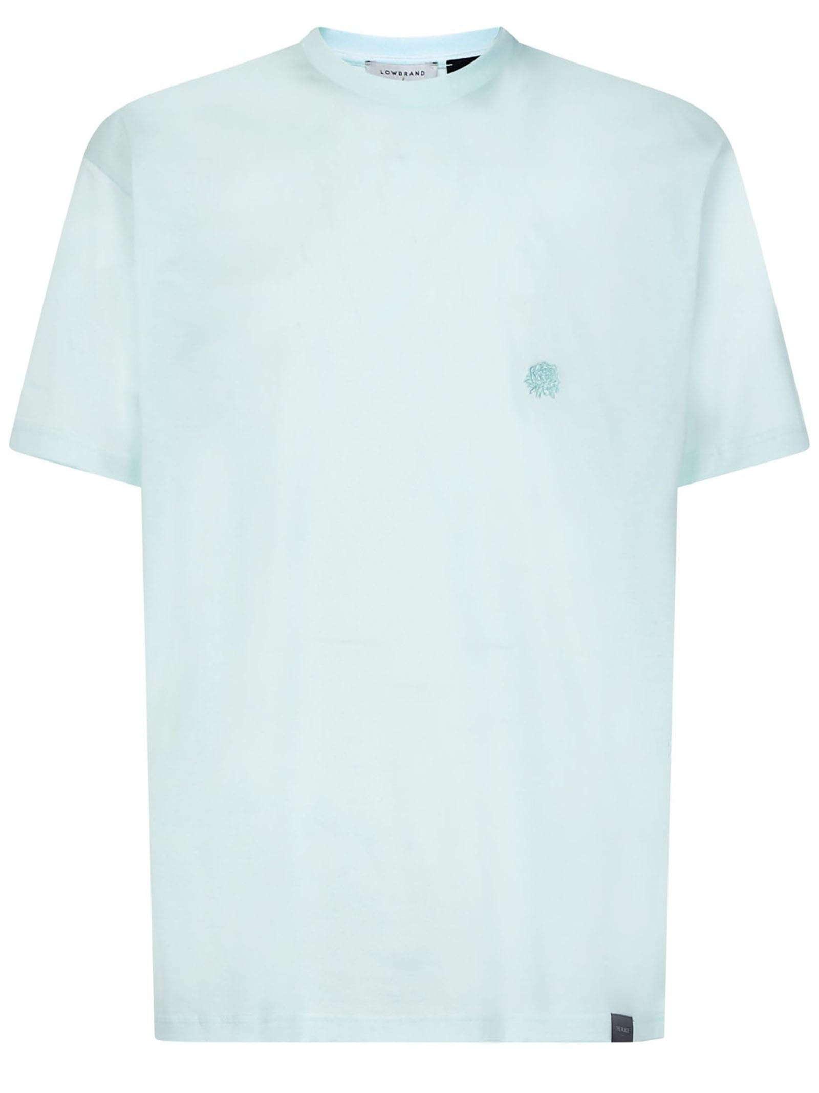 Low Brand Aqua Green Cotton T-shirt