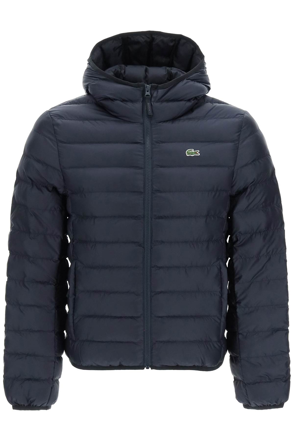 LACOSTE QUILTED JACKET WITH LOGO