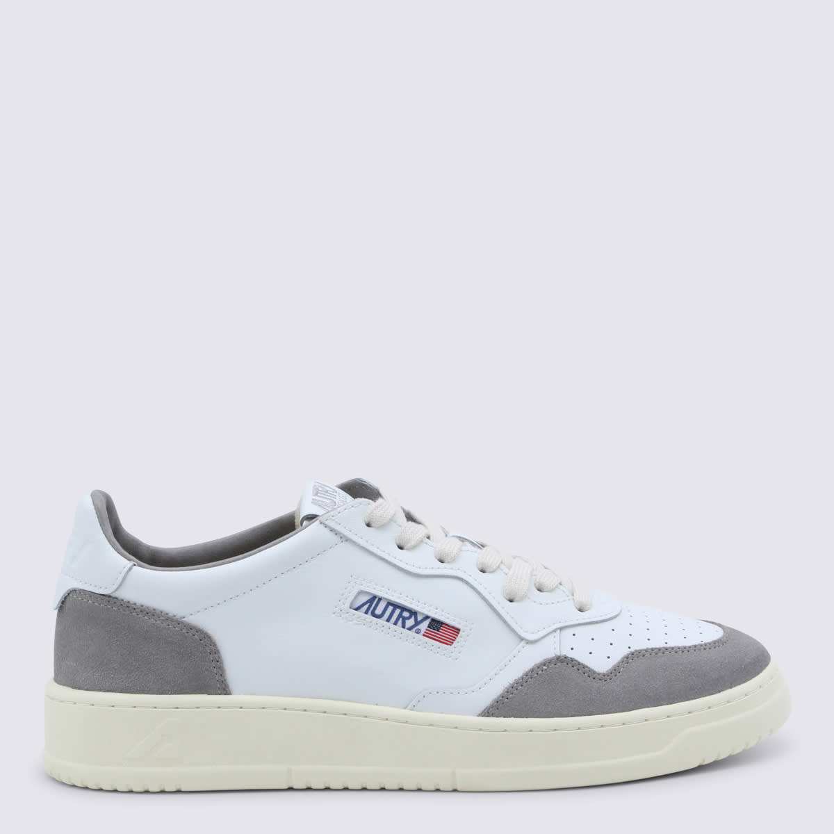 Hogan White And Grey Sneakers