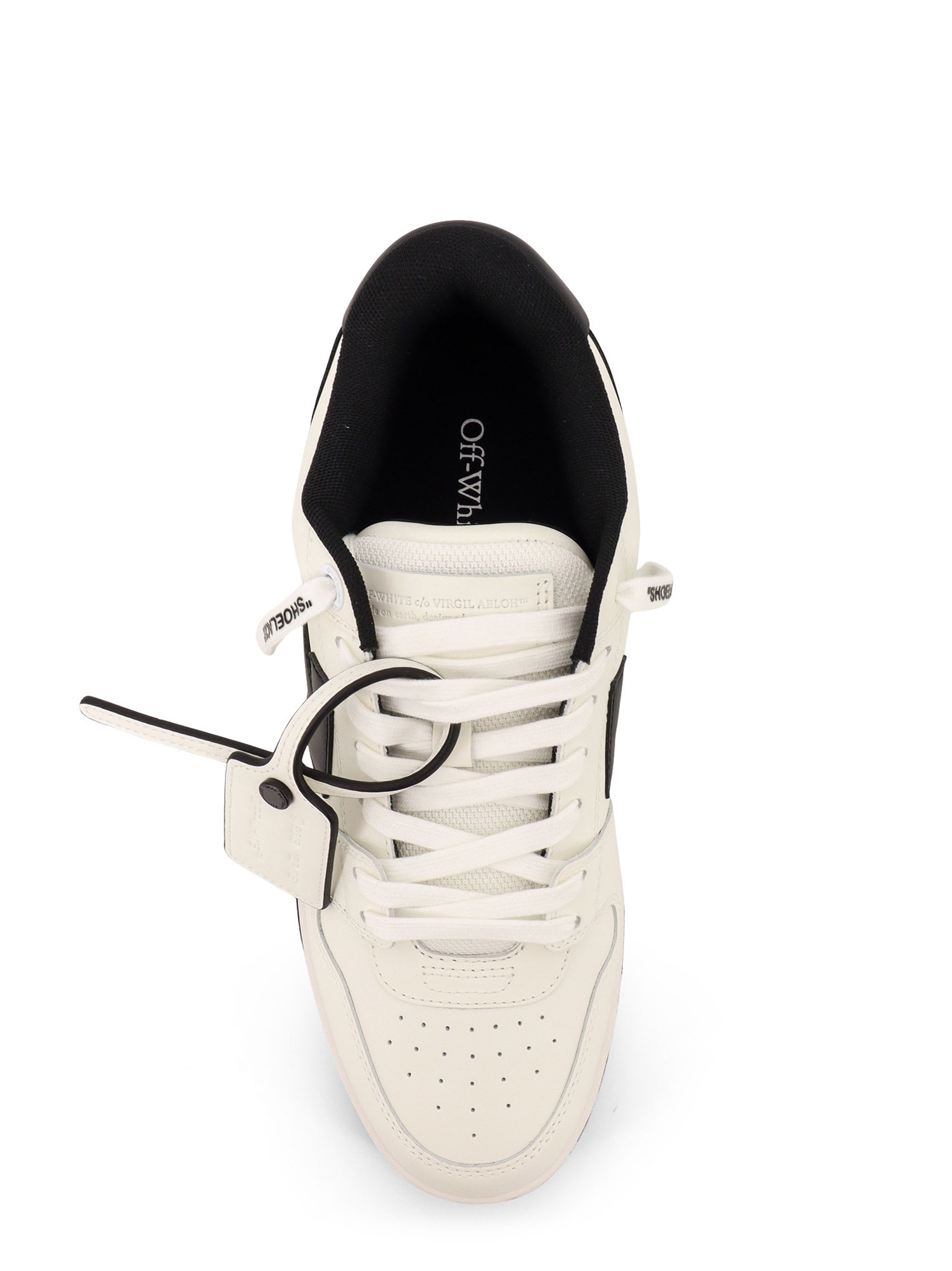 Off-white Out Of Office Leather Low-top Sneakers In Multi