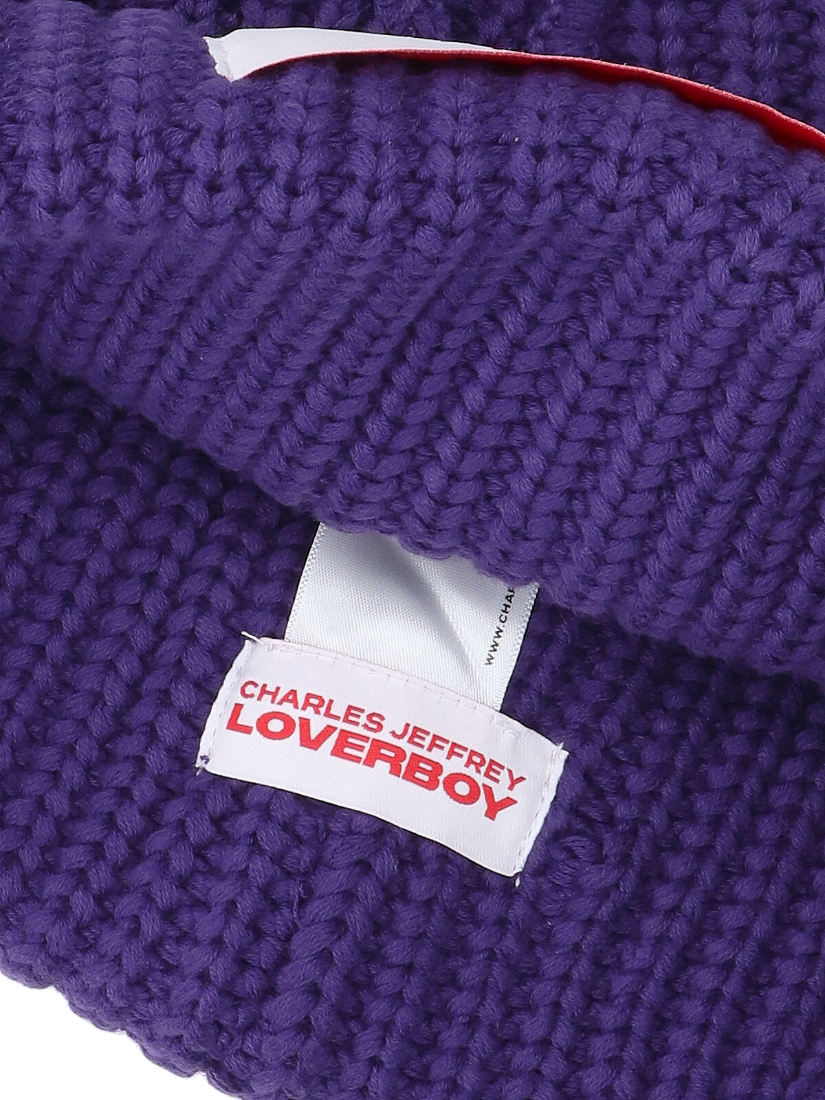 Charles Jeffrey Loverboy Logo Beanie In Purple