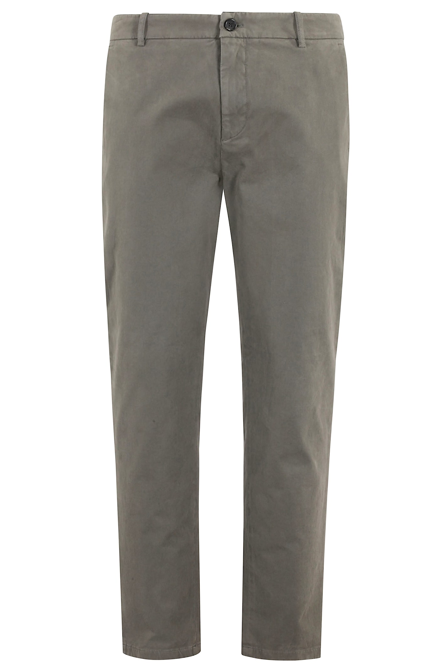 Department Five Prince Pantalone Chino Slim Crop In Gray