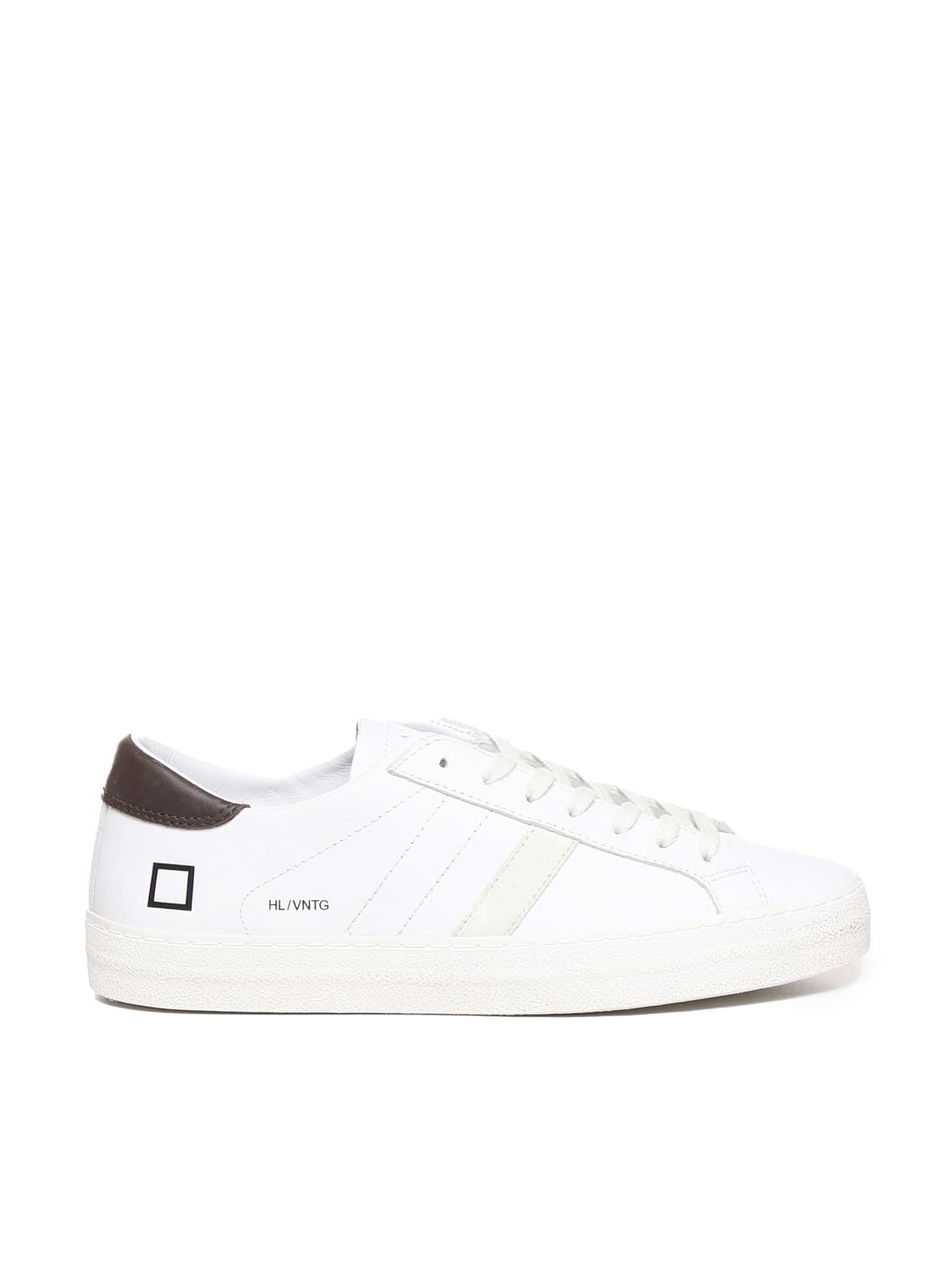 Date Vintage Hill Low Sneakers In White