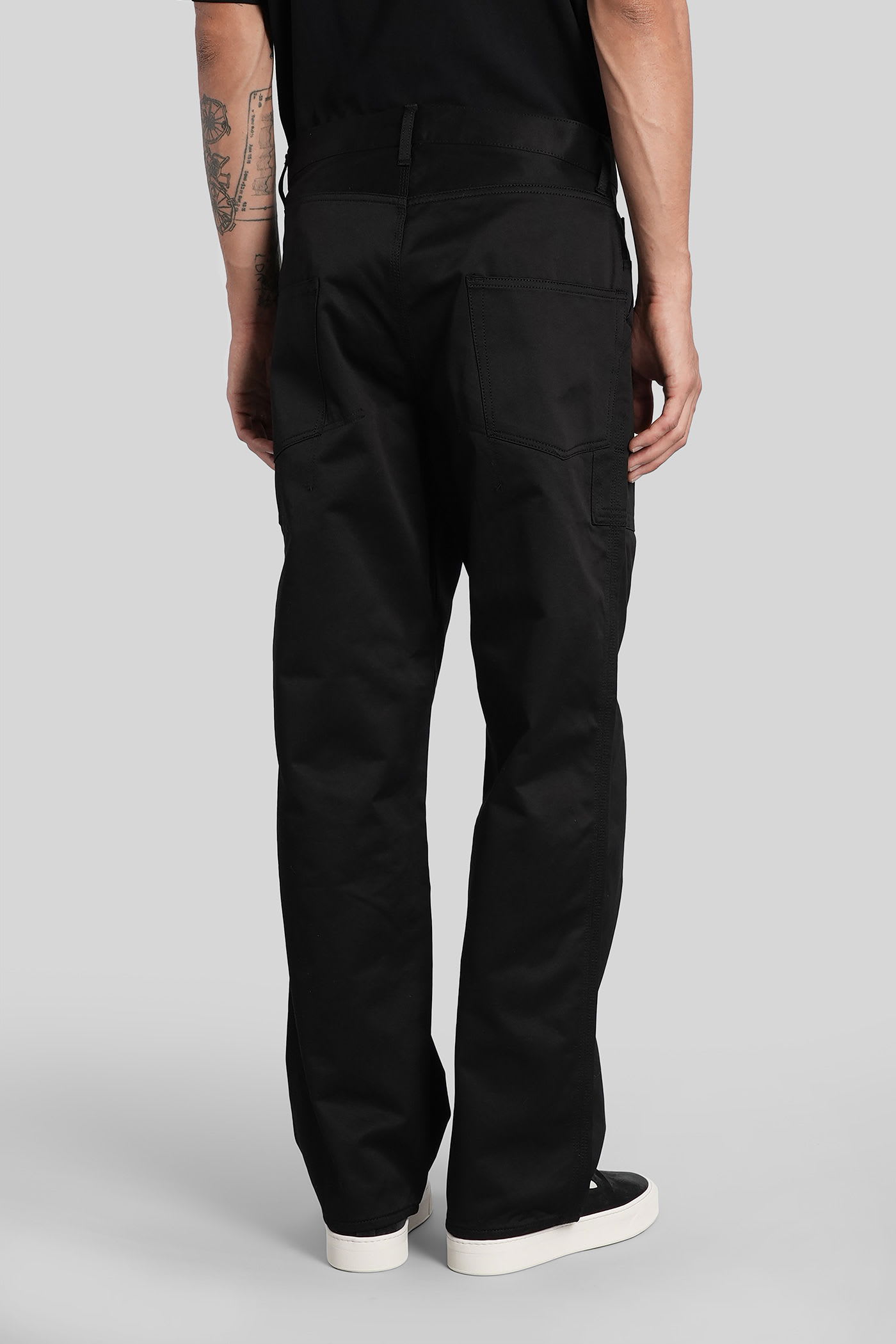 Junya Watanabe Panelled Trousers In Black