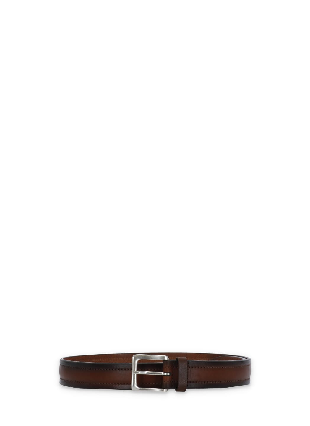 Shop Orciani Bull Soft Belt In Brown