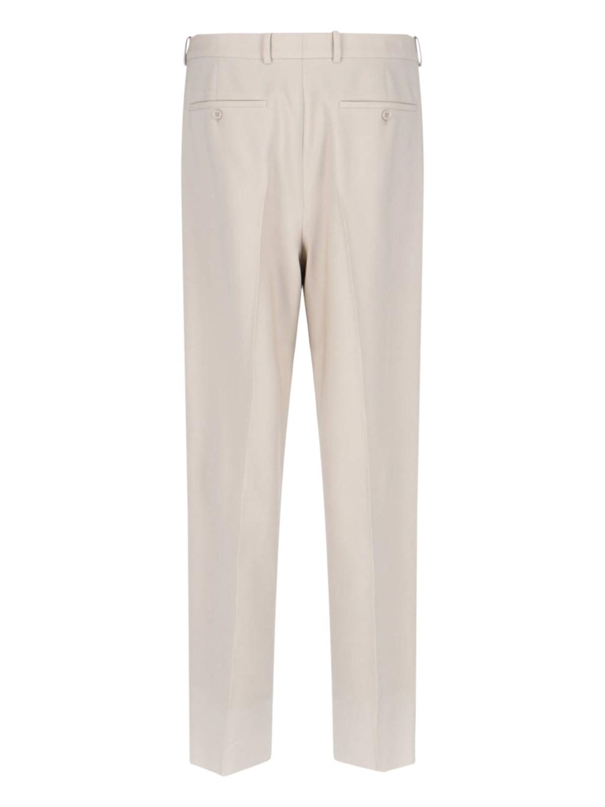 Saint Laurent Straight Pants In Beige | ModeSens Saint Laurent Straight Pants In Beige | ModeSens