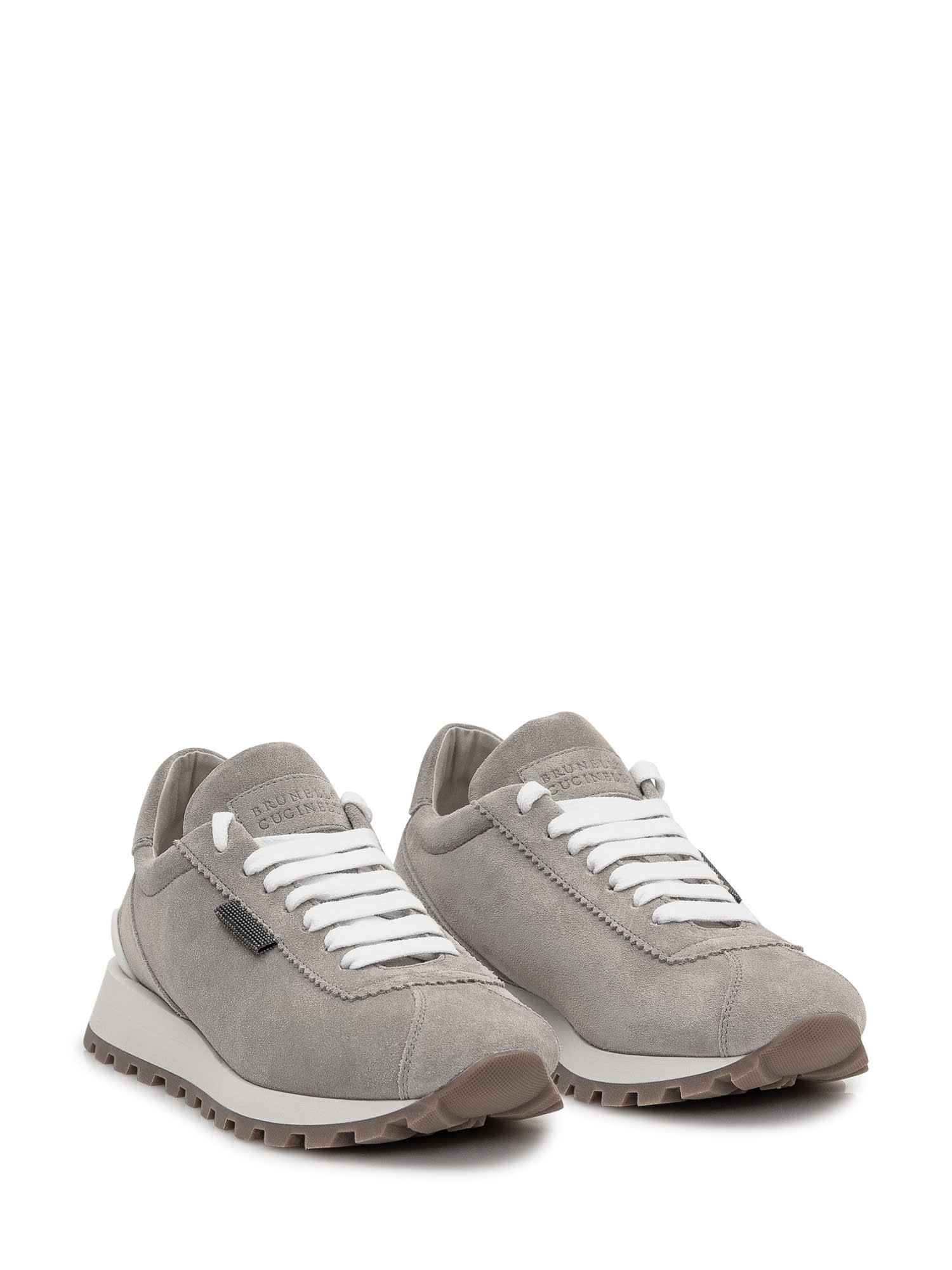 Brunello Cucinelli Sneakers In Gray