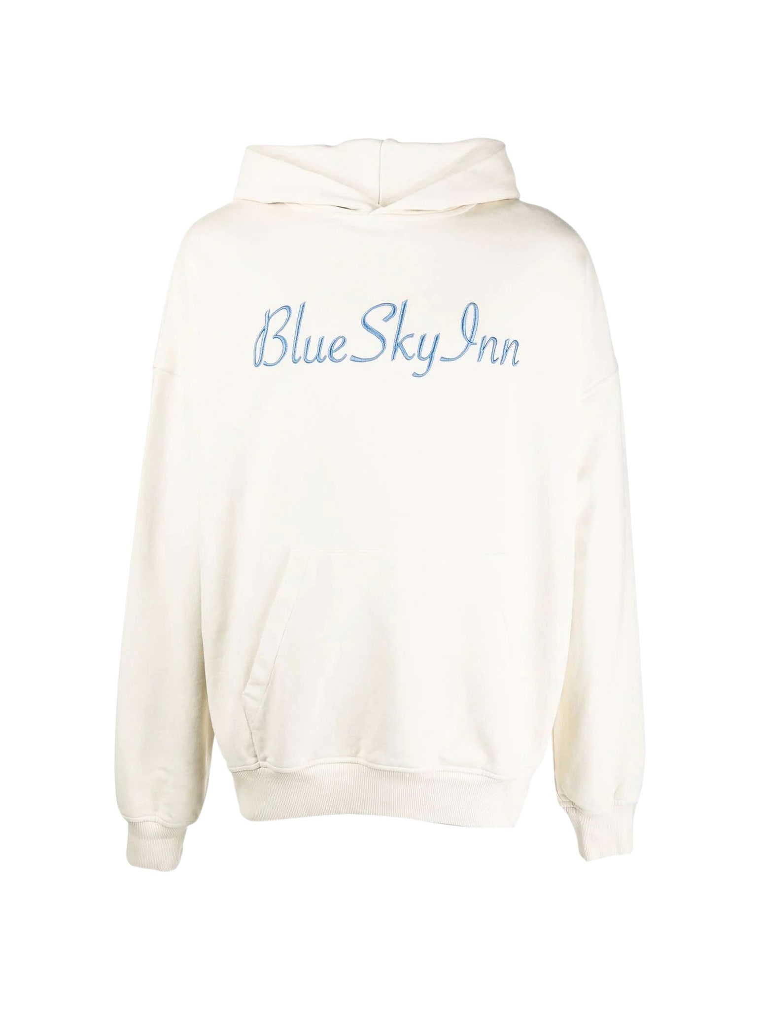 Shop Blue Sky Inn Logo Hoodie In Crm Cream
