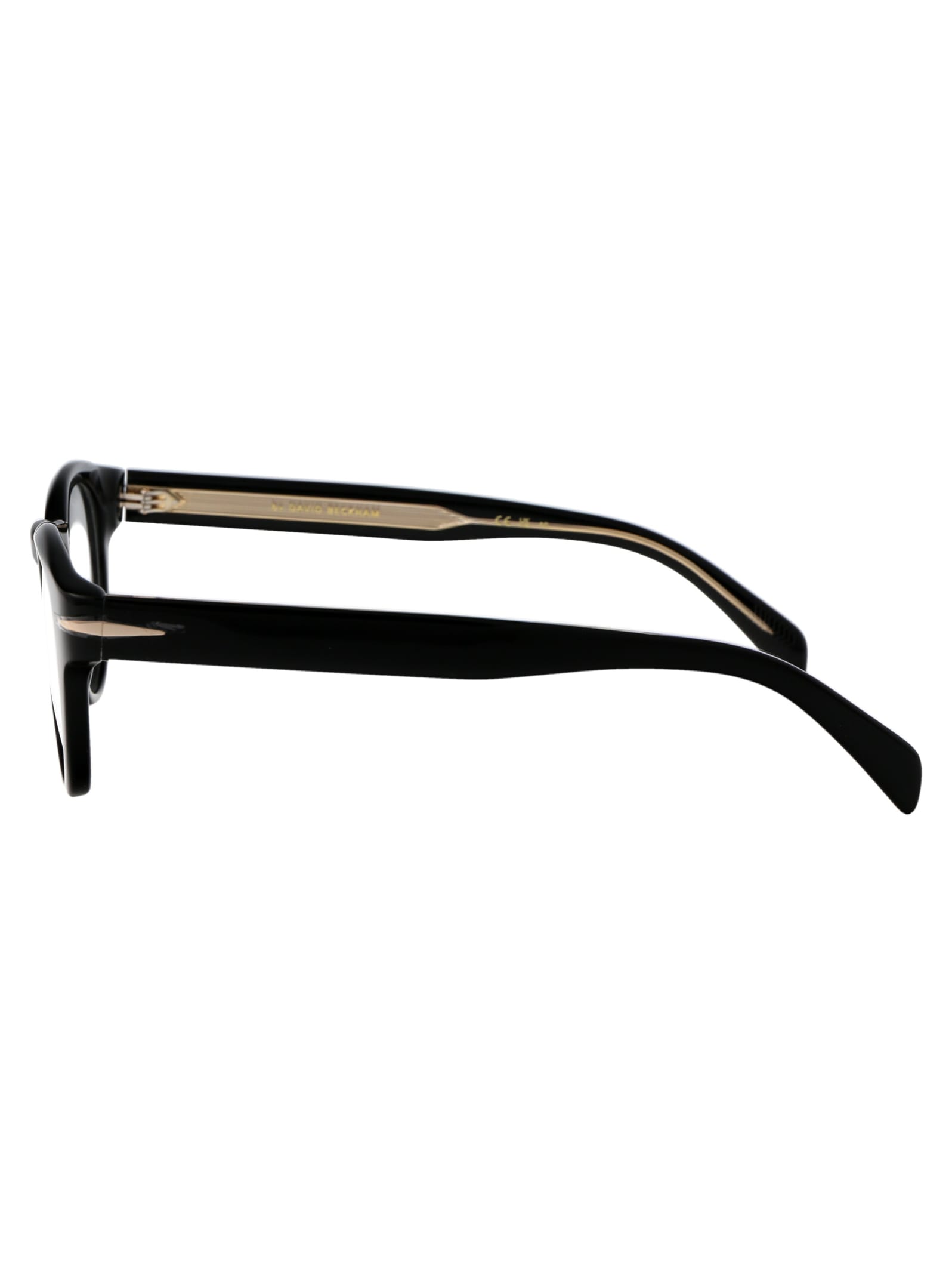 Shop Db Eyewear By David Beckham Db 7114 Glasses In 807 Black