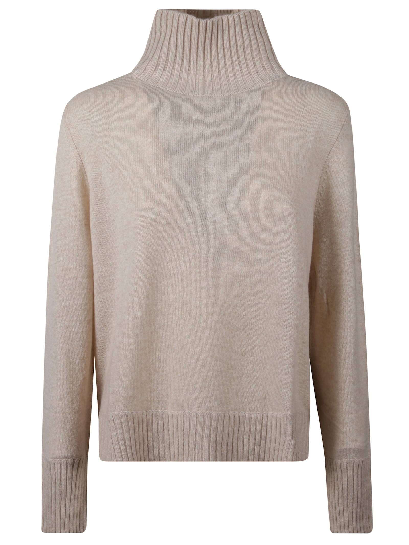 Allude Cashmere Turtleneck In Neutral