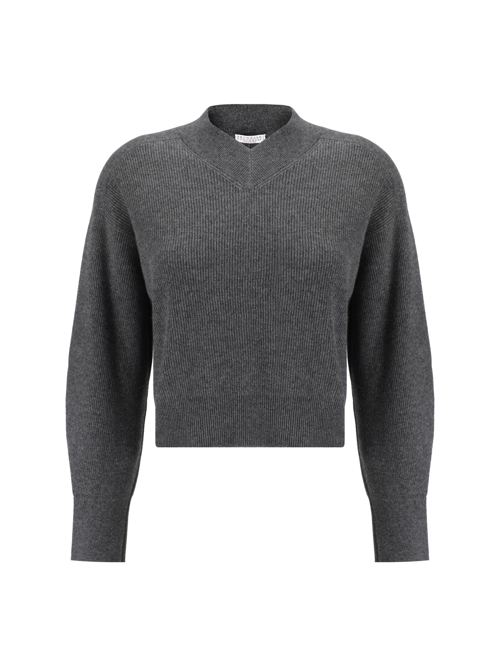 Shop Brunello Cucinelli Sweater In Piombo