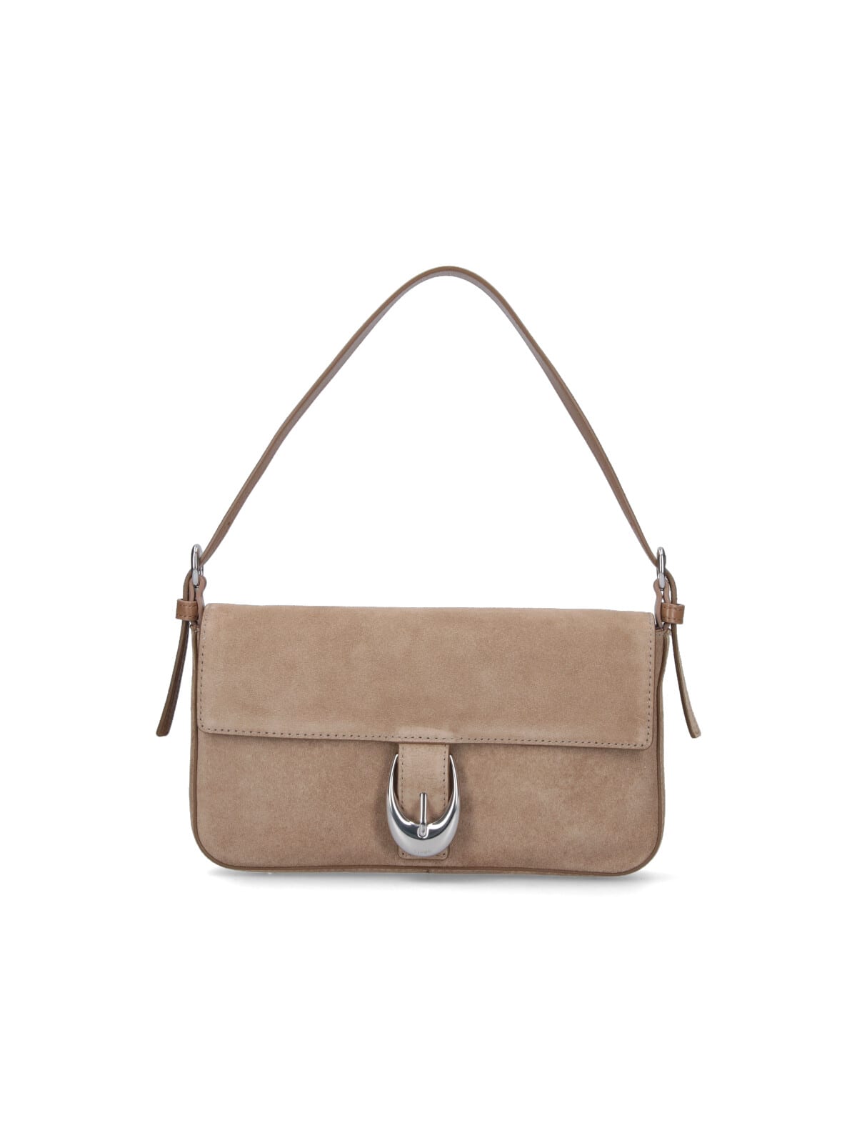 Staud Harlow Shoulder Bag In Nude