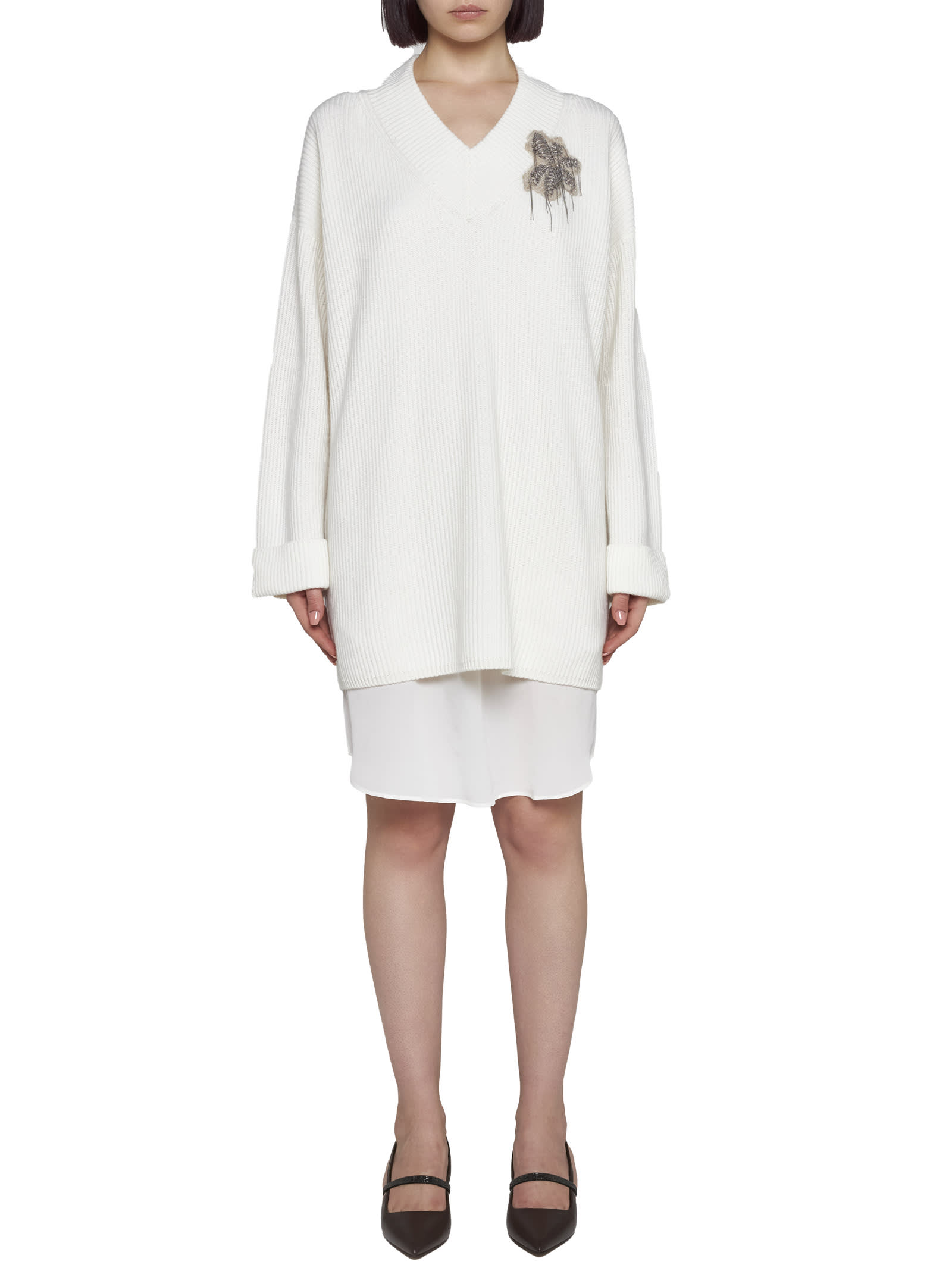 Shop Brunello Cucinelli Dress In Panama