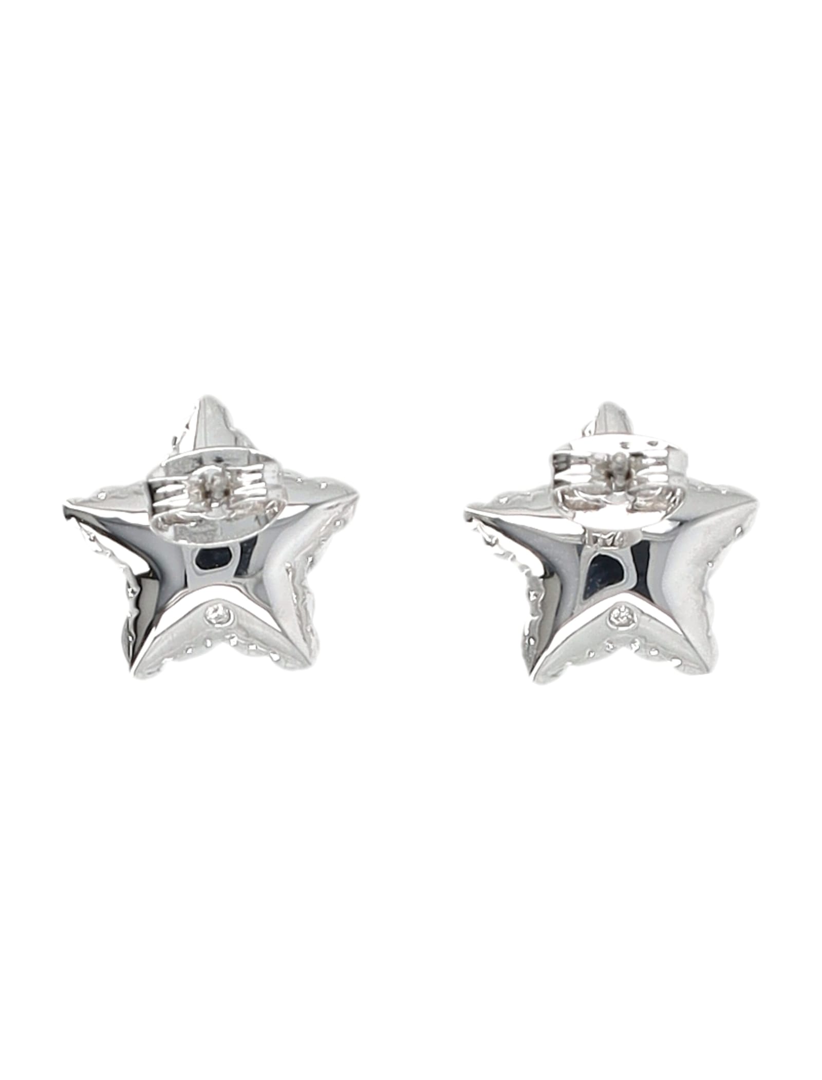 Marc Jacobs The Balloon Star Studs Earrings In White