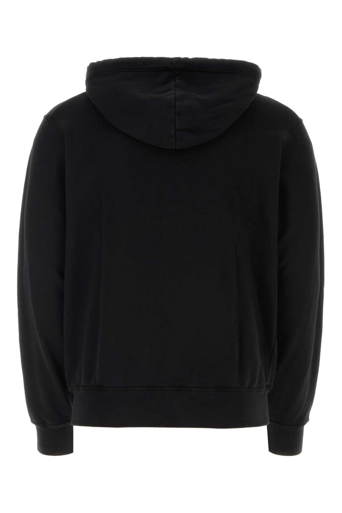 Shop Dsquared2 Black Cotton Sweatshirt