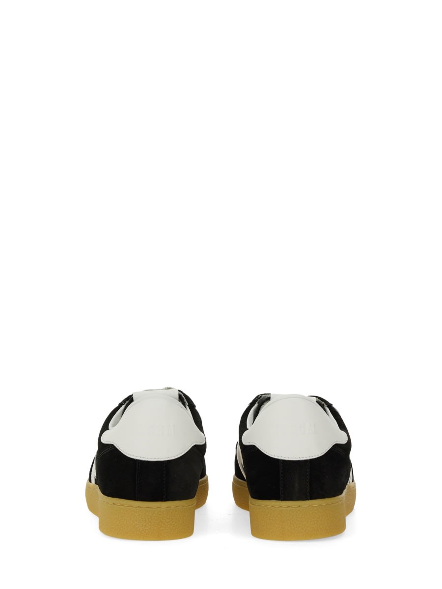 Msgm Retro Trainer Sneakers In Black