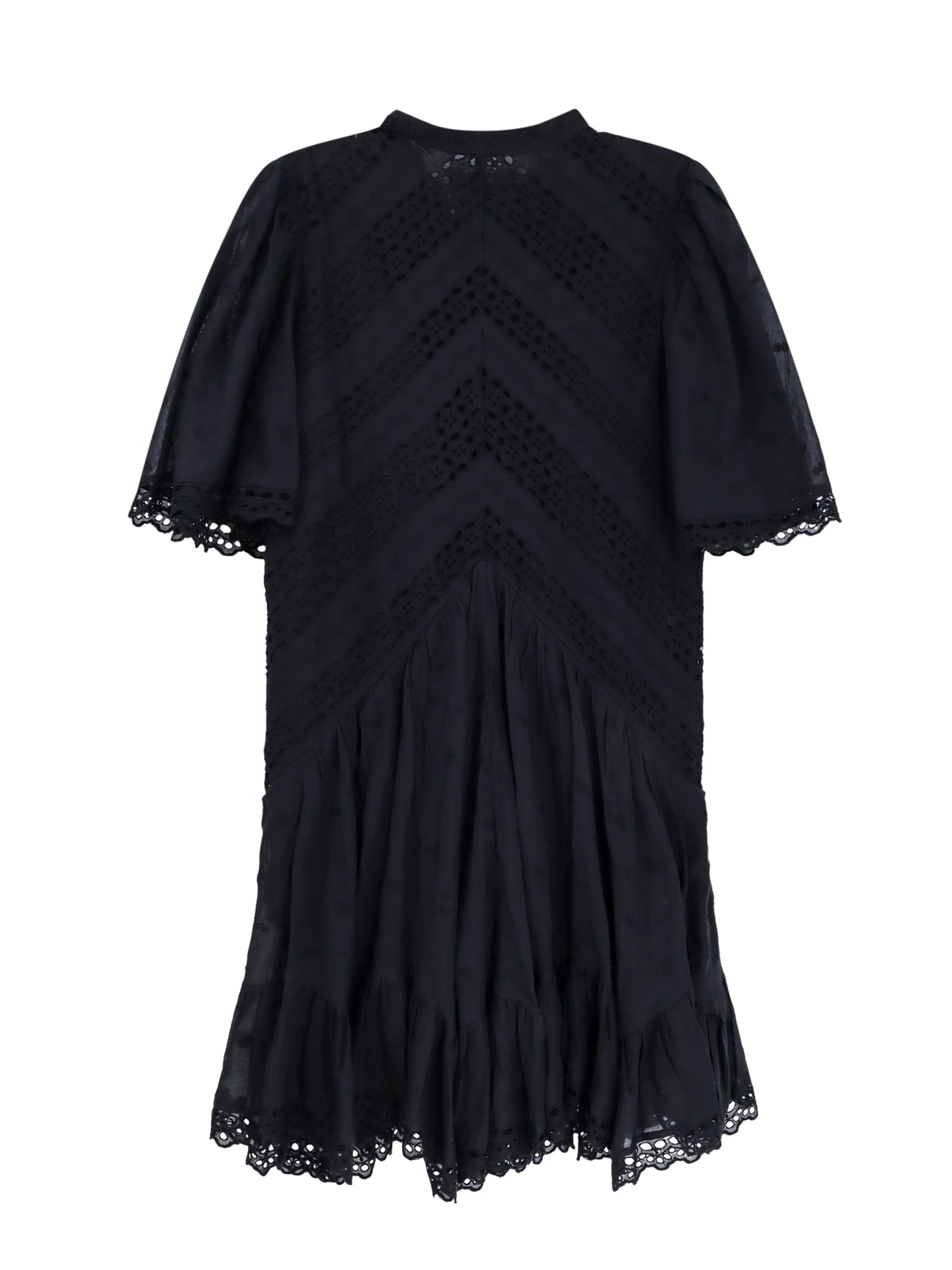 Shop Marant Etoile Slayae Dress In Black