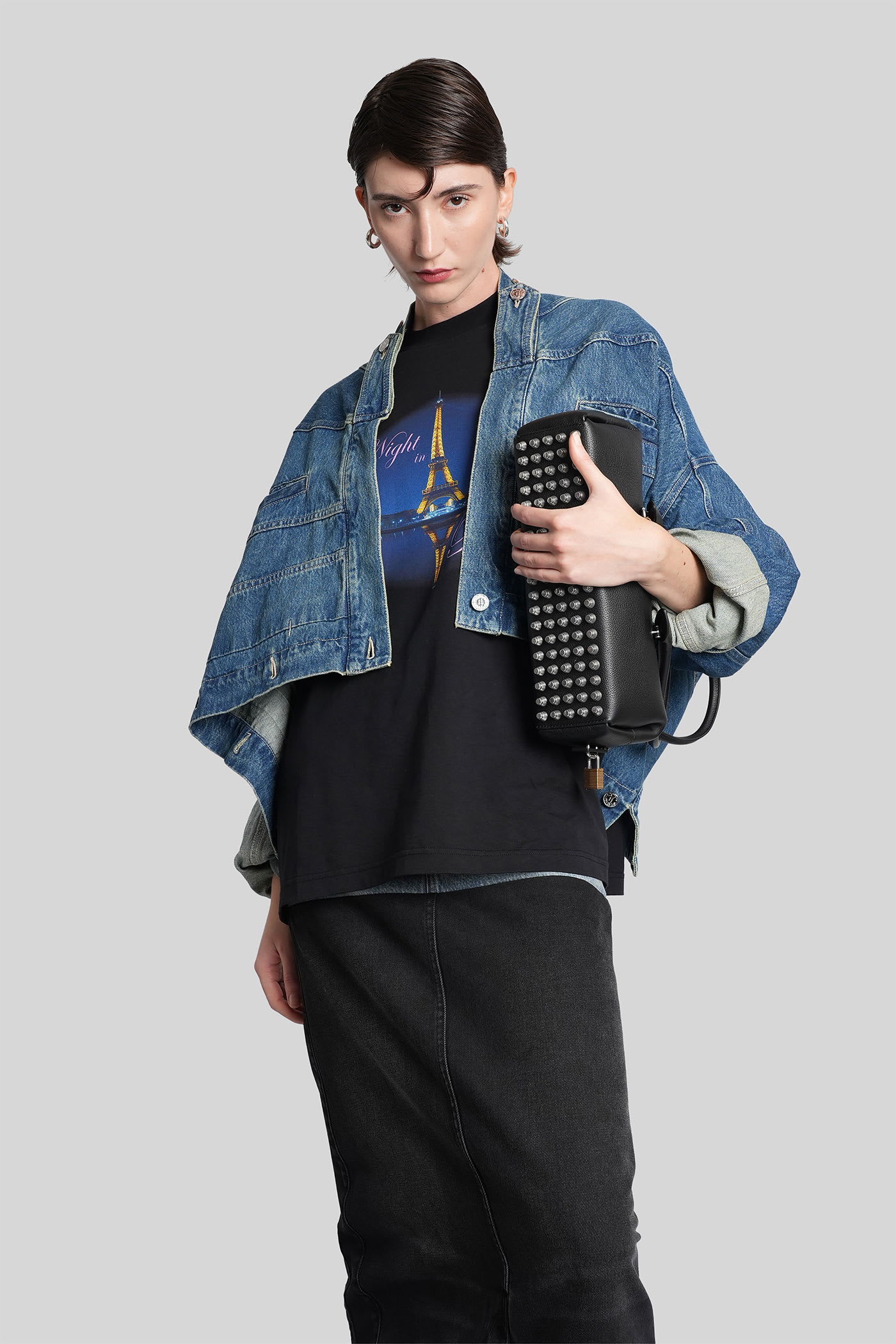 Vetements T-shirt In Black Cotton In Black