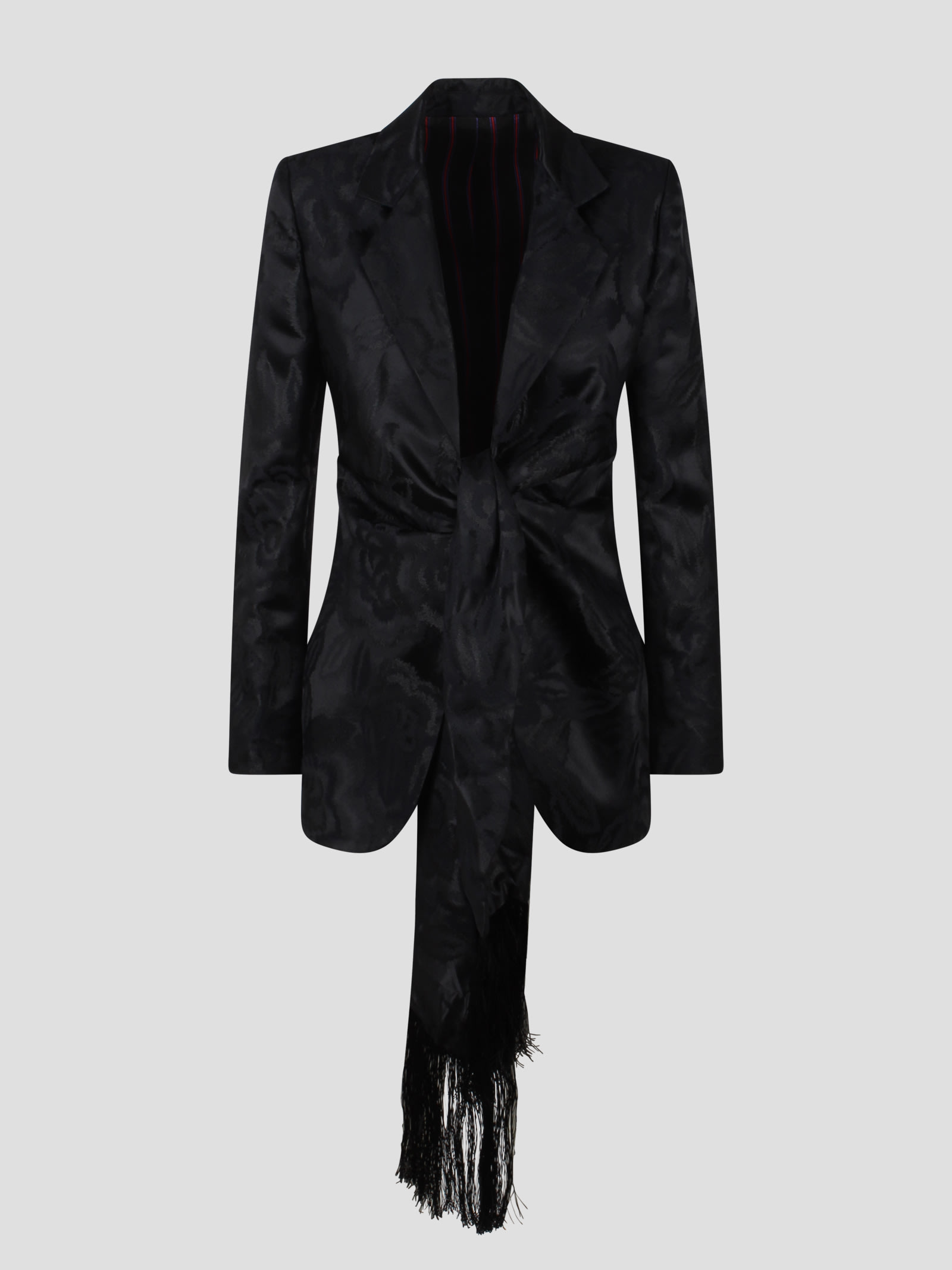 Shop Etro Foulard Jacquard Jacket In Black