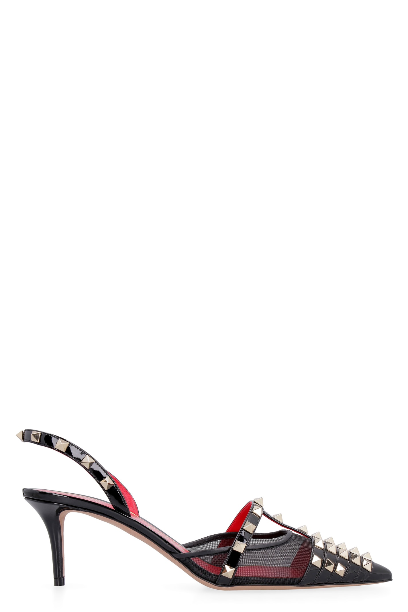 Valentino Garavani Studded Leather Slingbacks