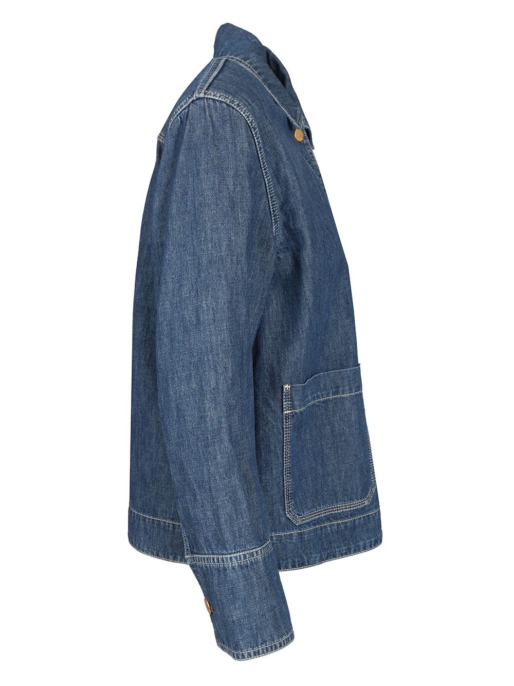 's Max Mara Cotton Denim Jacket Jackets Blue