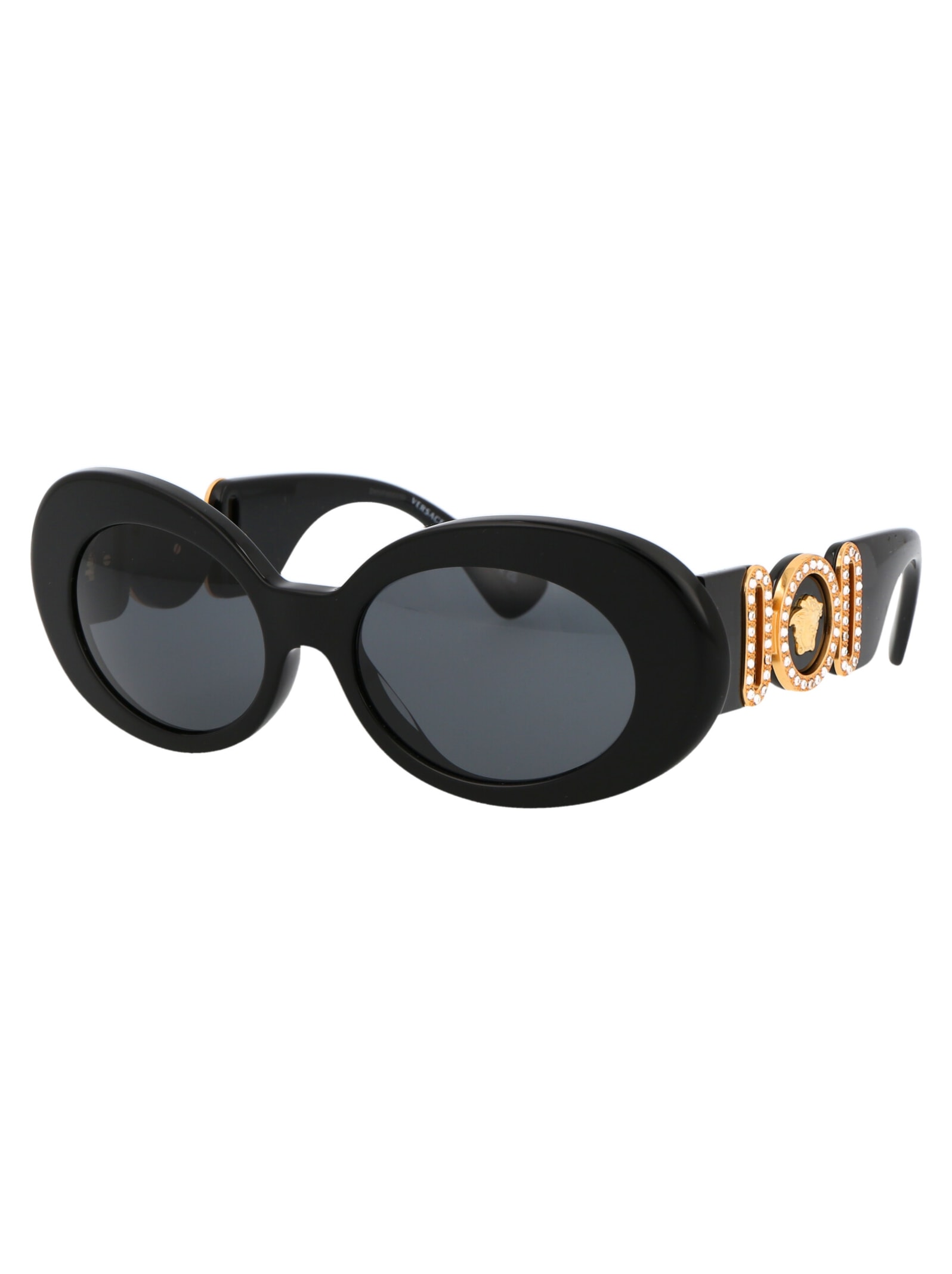 Shop Versace 0ve4426bu Sunglasses In Gb1/87 Black