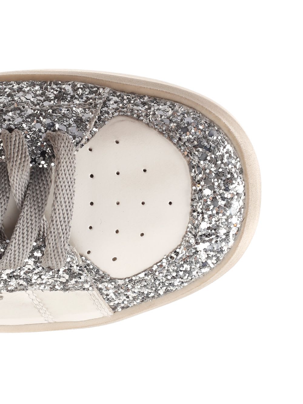 Golden Goose Stardan Leather Sneakers In Multi