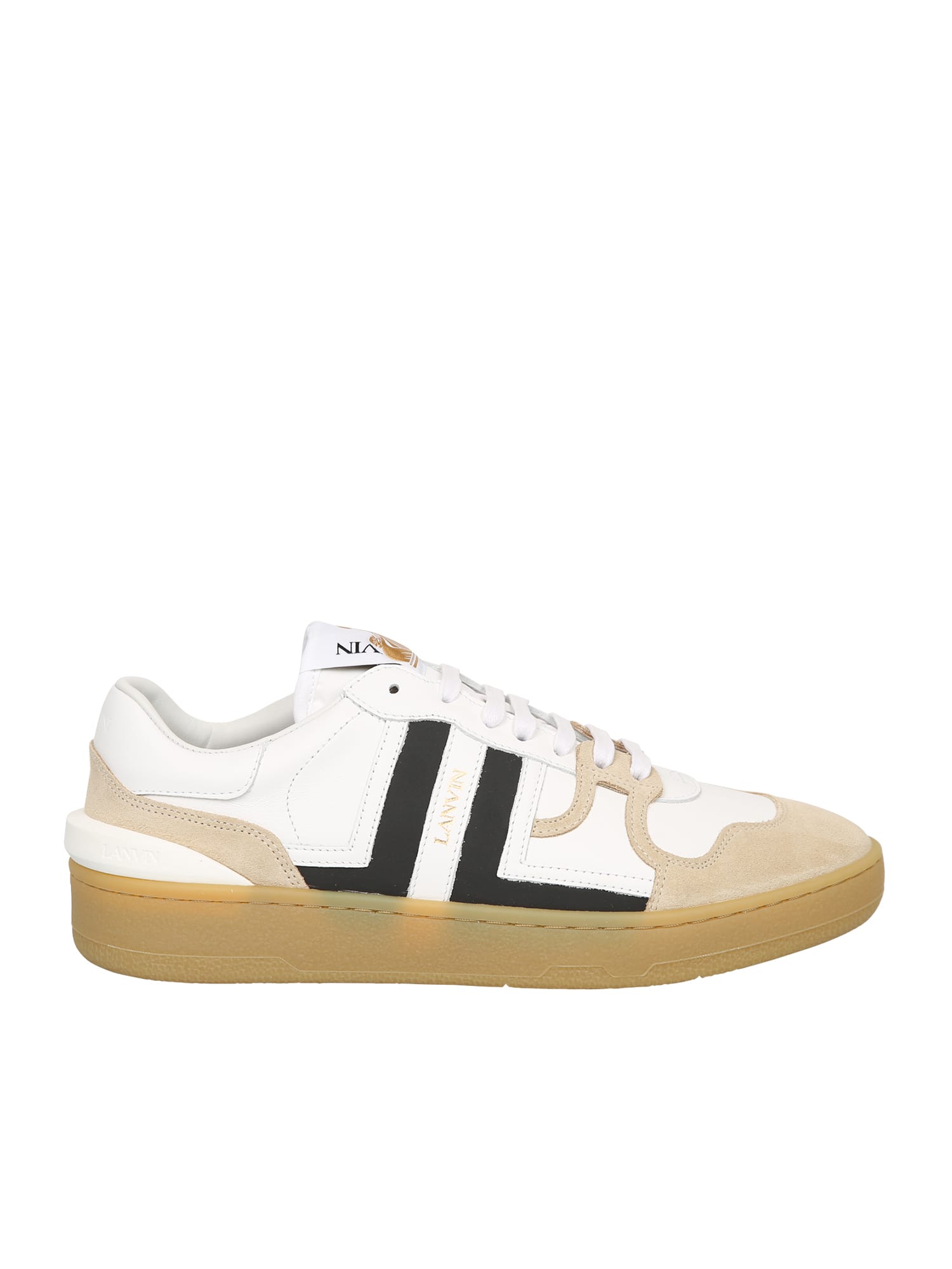 Lanvin Sneakers Low Top Clay Bia/nero
