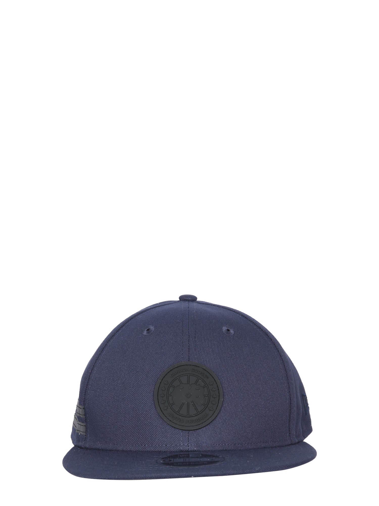 Canada Goose Cotton Baseball Hat With Logo Patch