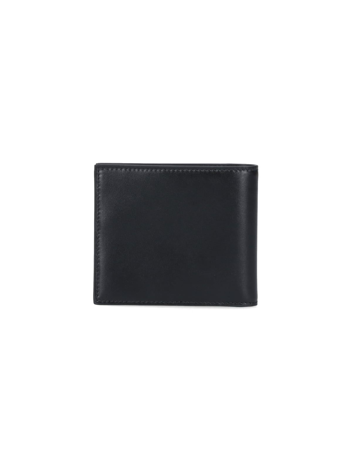 Shop Dolce & Gabbana Logo Bifold Wallet In Black