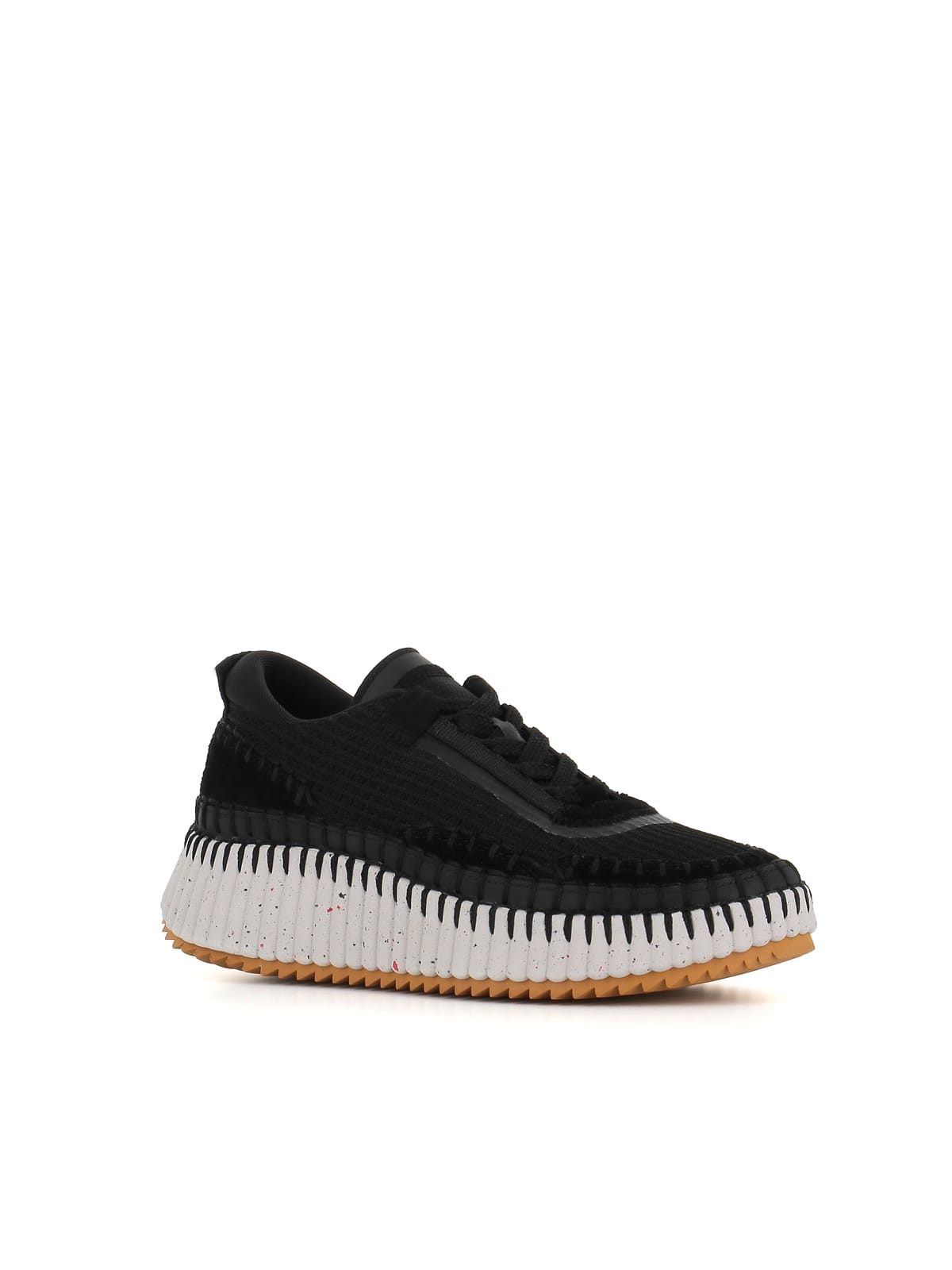 Shop Chloé Sneaker Nama In Black