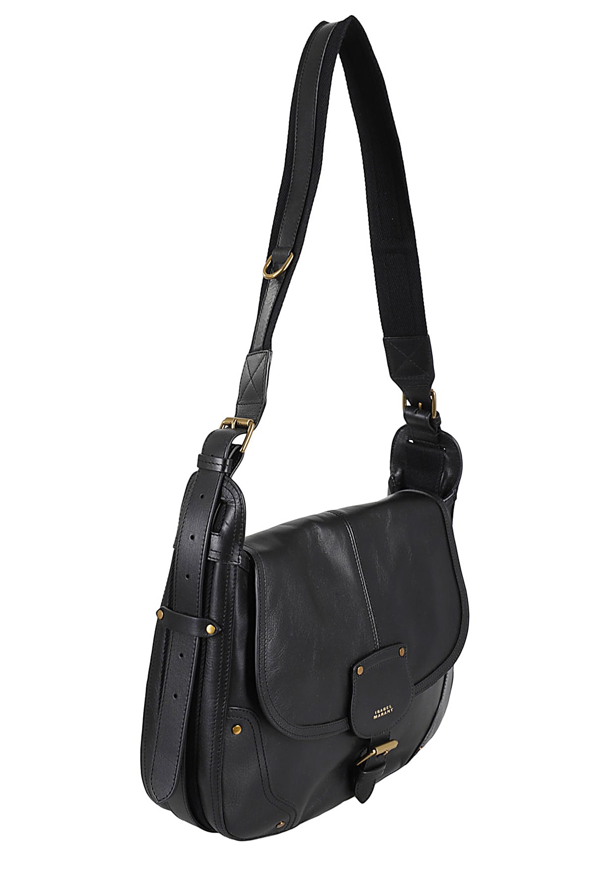 Shop Isabel Marant Sierra Shoulder Strap In Bk Black