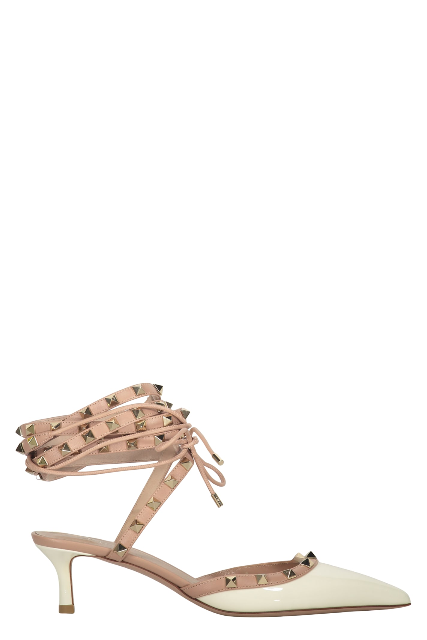 Valentino Beige Décolleté Elegant With Tapered Heel In Animal Print