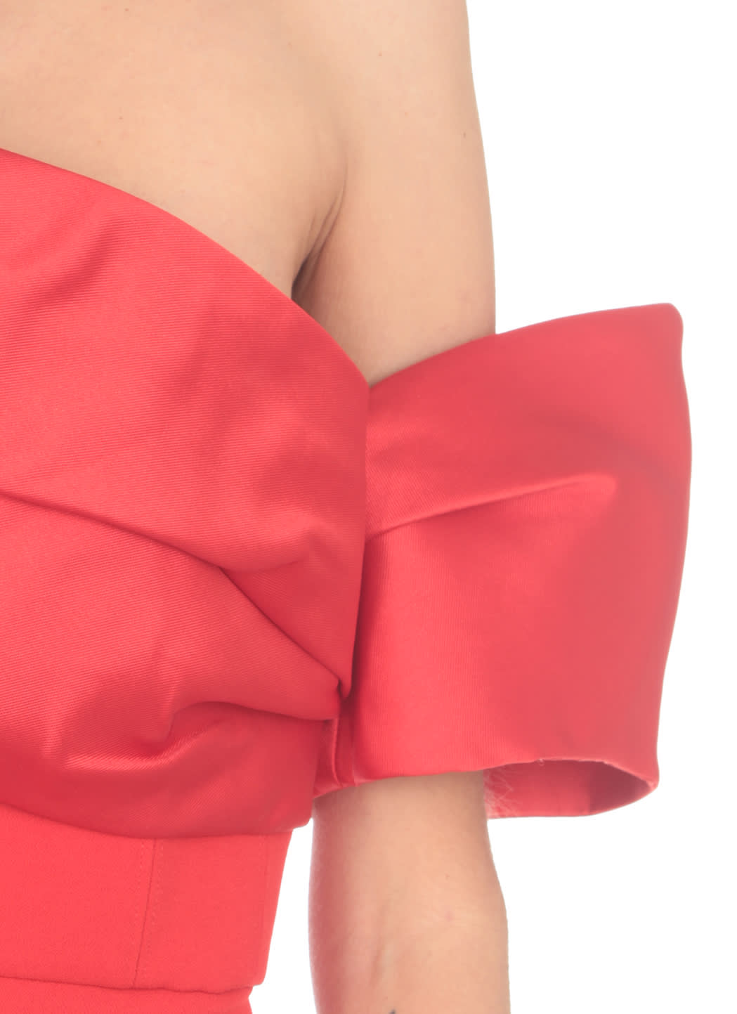 Solace London Alexis Maxi Dress In Red