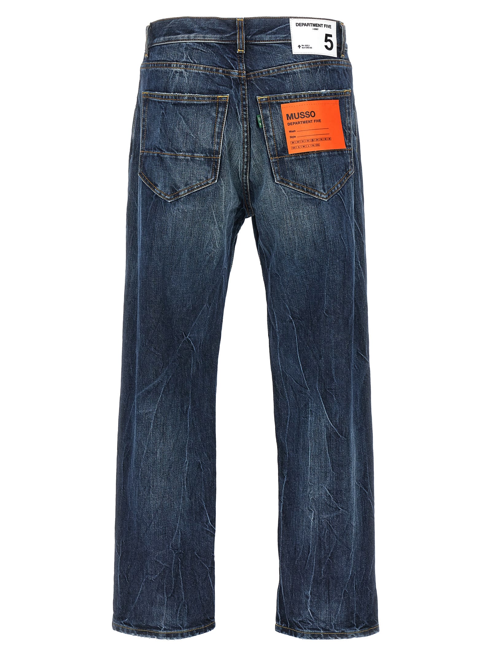 Shop Department Five Musso Jeans In Blue