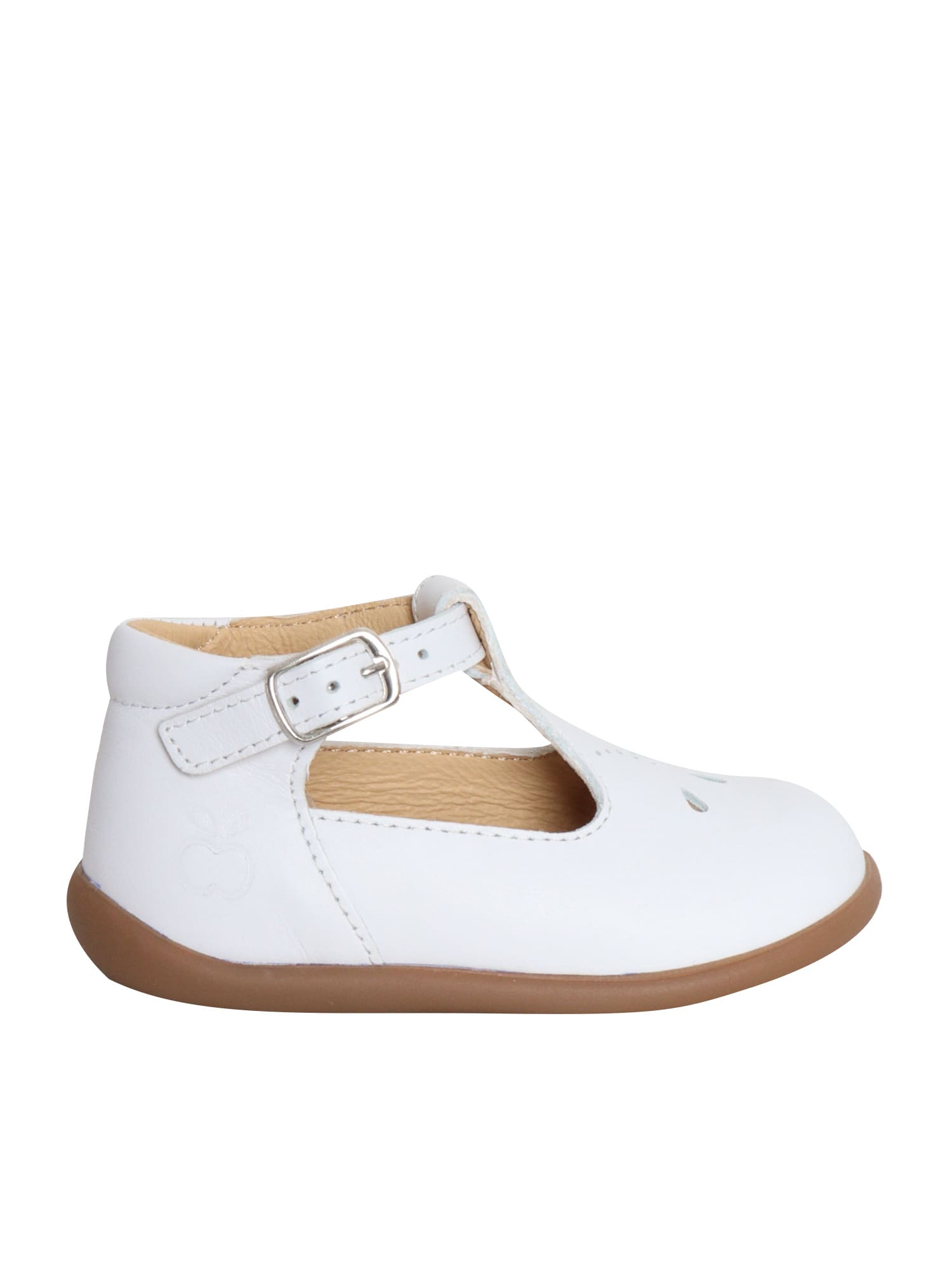 Shop Pom D'api First Step Shoes In White