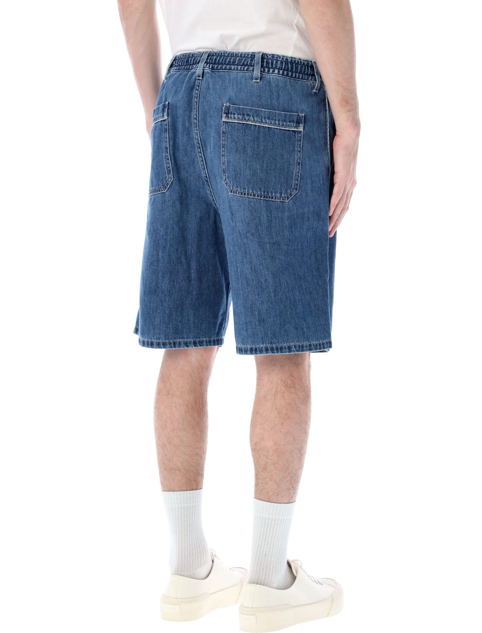 Marni Denim Shorts In Swb64