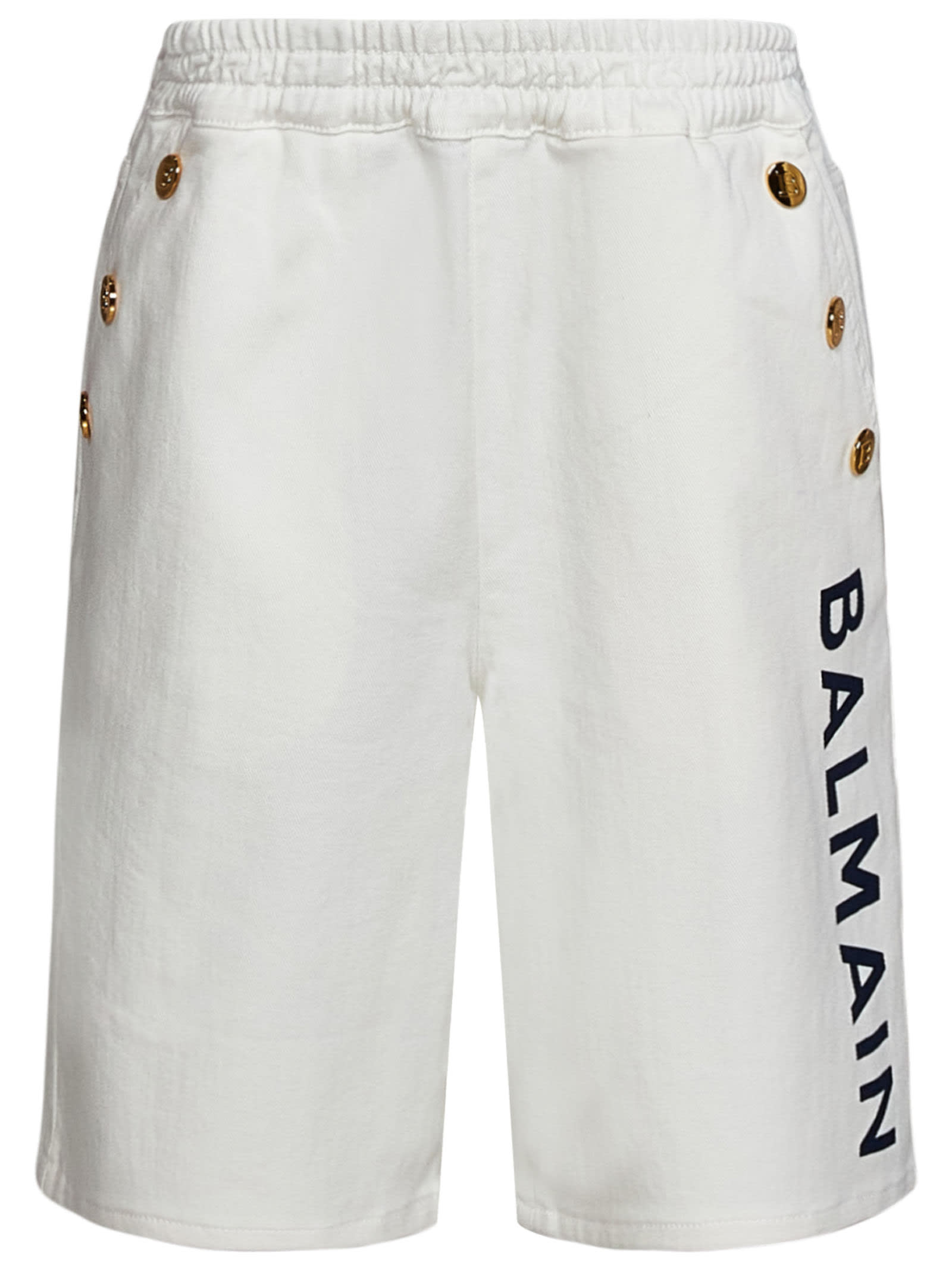 Balmain Kids' Shorts In White